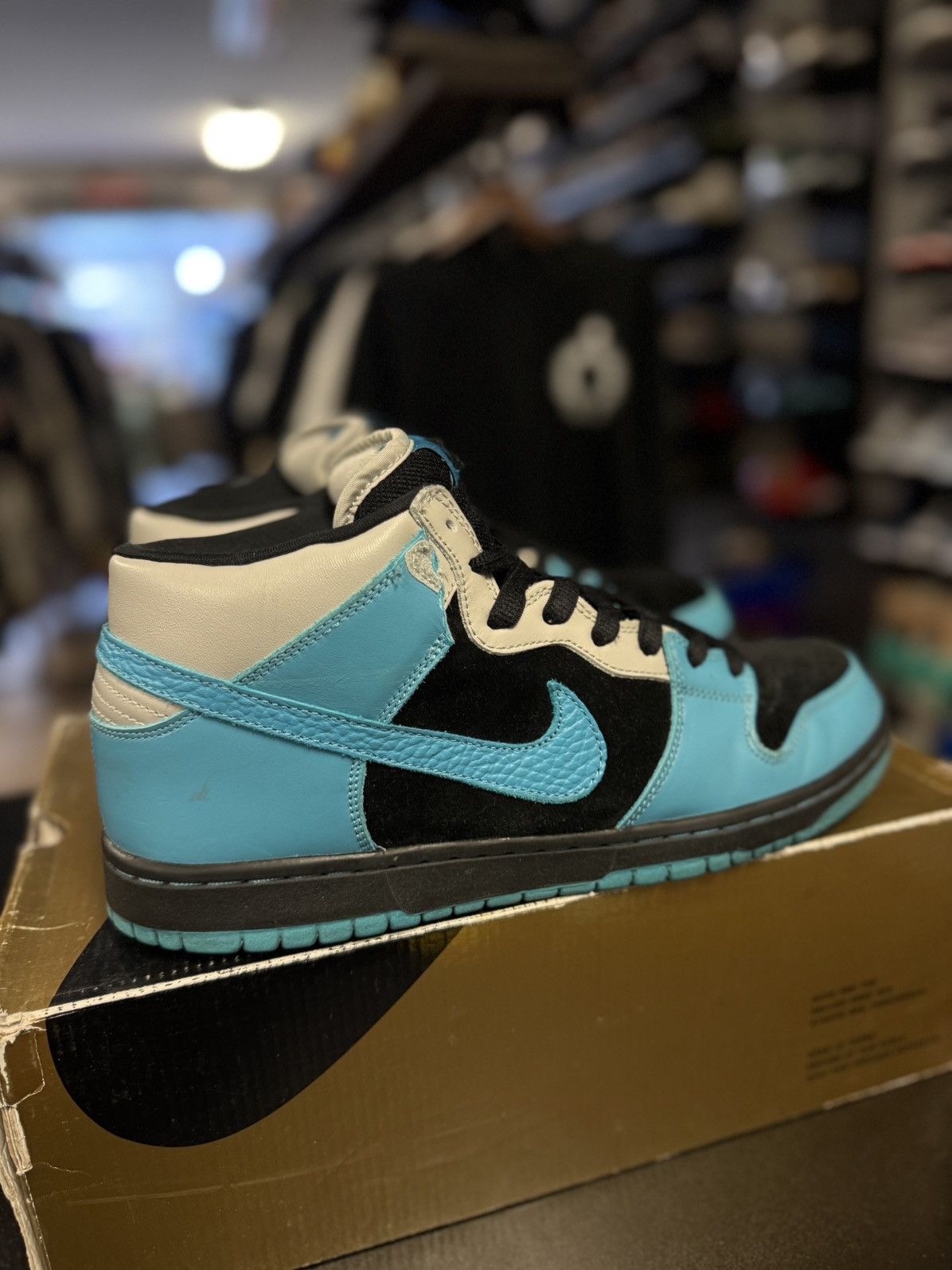 Nike Nike SB Mid Dunk 2008 RARE Aqua Fuel Blue Size 11 Size US 11 / EU 44 - 2 Thumbnail