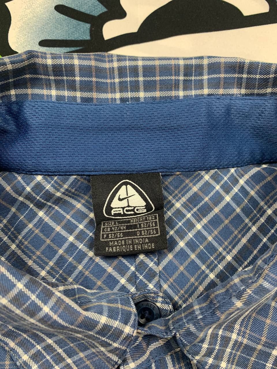 Nike ACG Nike ACG Checkered button up shirt Size L Size US L / EU 52-54 / 3 - 3 Thumbnail