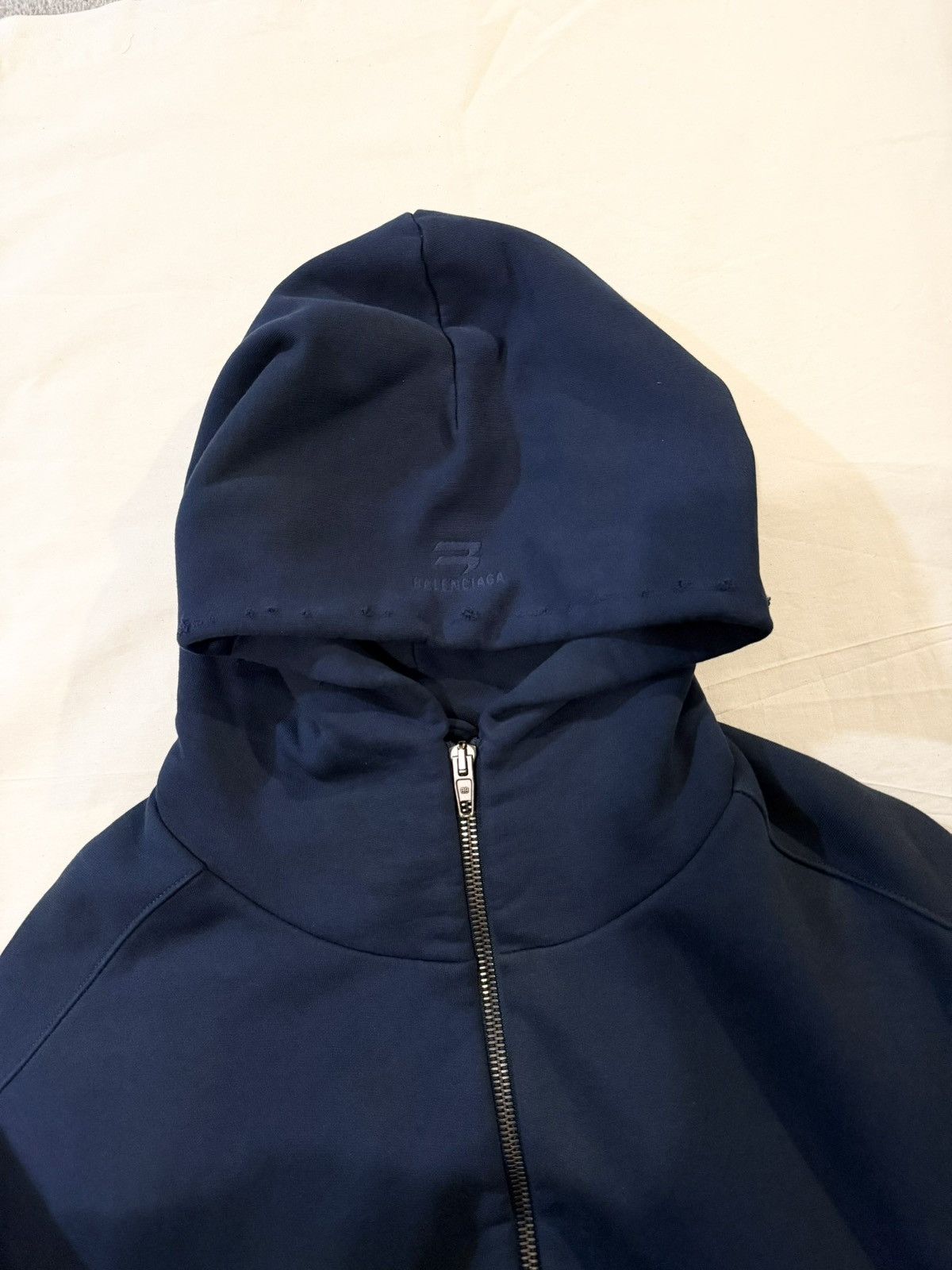Balenciaga RARE Balenciaga Hoodie Bomber Jacket Size US S / EU 44-46 / 1 - 3 Thumbnail