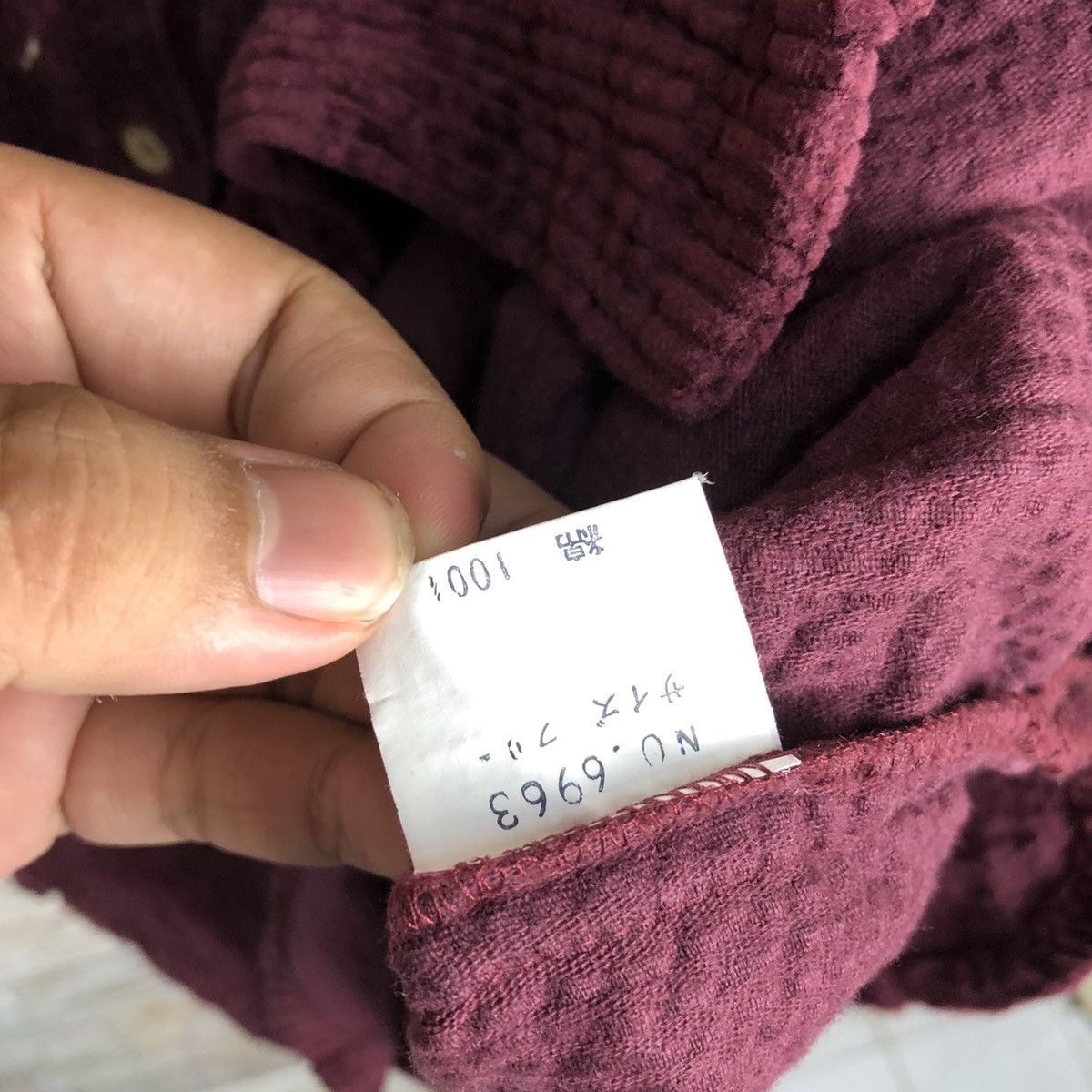 Japanese Brand Japan vintage art Purple shirt #A667 Size L / US 10 / IT 46 - 10 Thumbnail