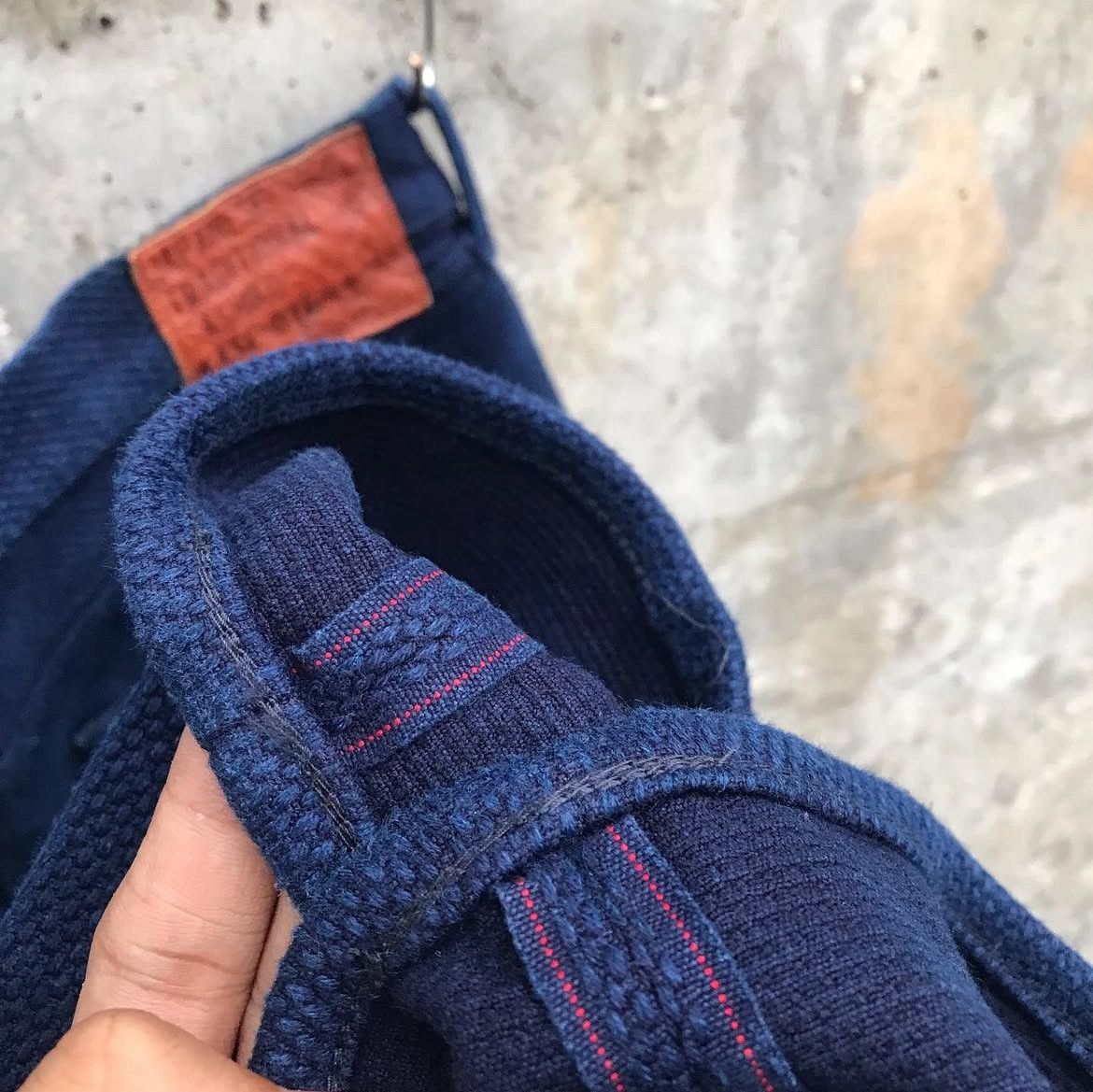 Studio D'Artisan RARE SASHIKO KASE-DYE by STUDIO D'ARTISAN Size US 33 - 7 Thumbnail