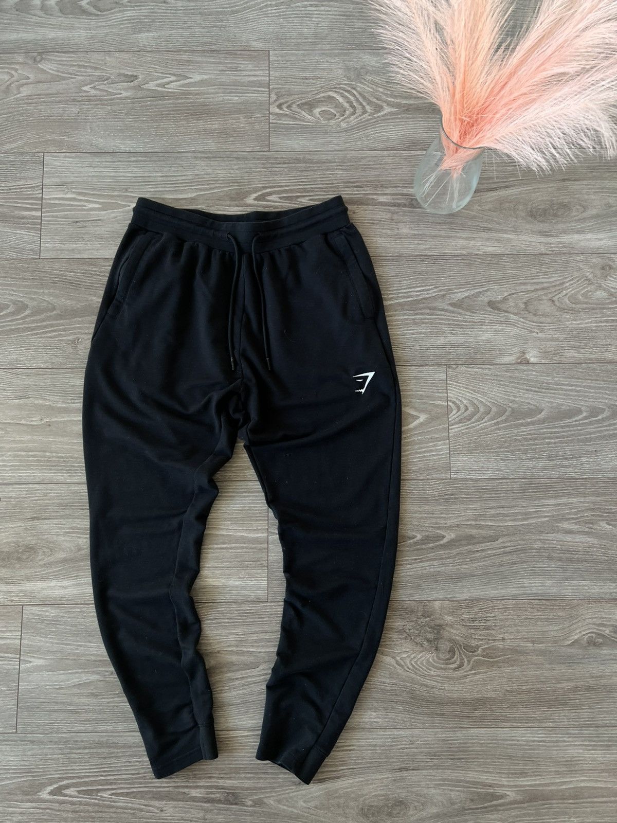 Gymshark ‼️Gymshark Print Logo New Collection Straight Joggers‼️ Size US 32 / EU 48 - 2 Thumbnail