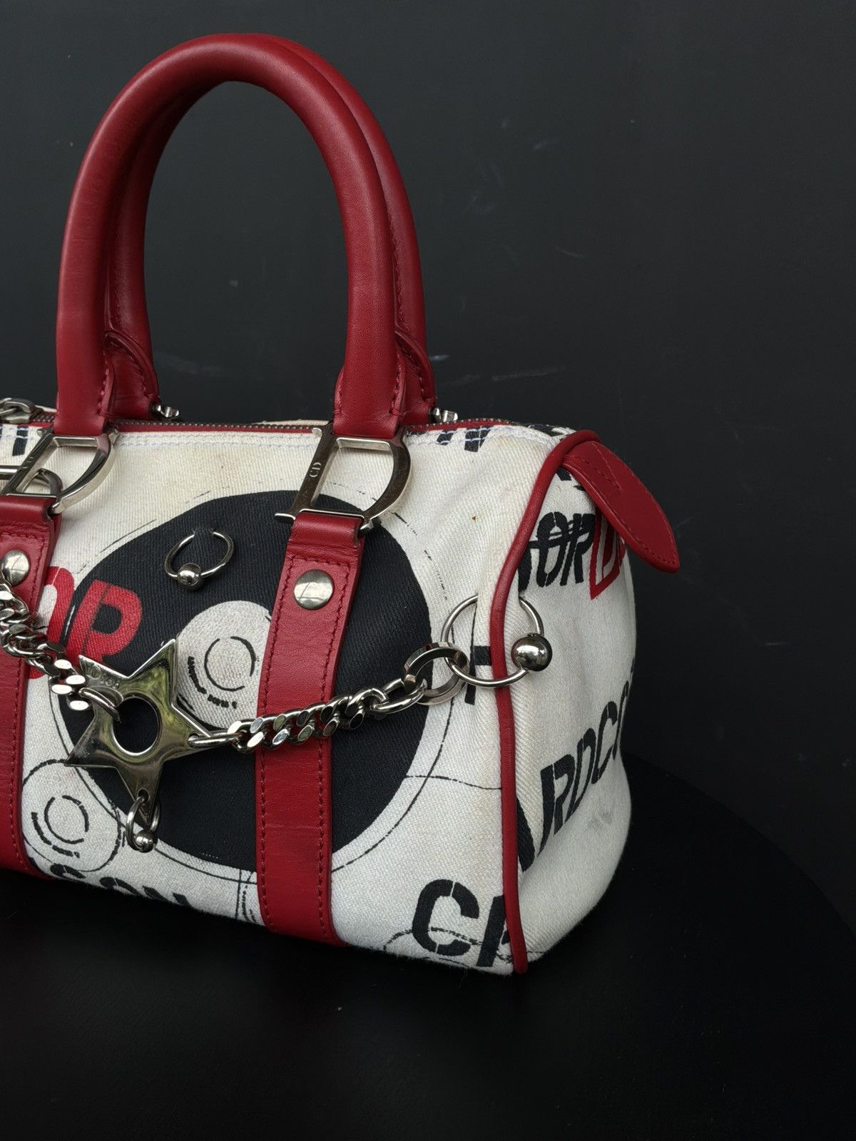 Dior Dior - Galliano Era - Hardcore Poison Pierced Boston Bag Size ONE SIZE - 3 Thumbnail