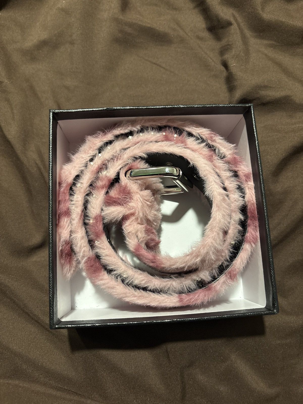 Kim Krueger Kim Krueger fuzzy belt Size 32 - 2 Thumbnail
