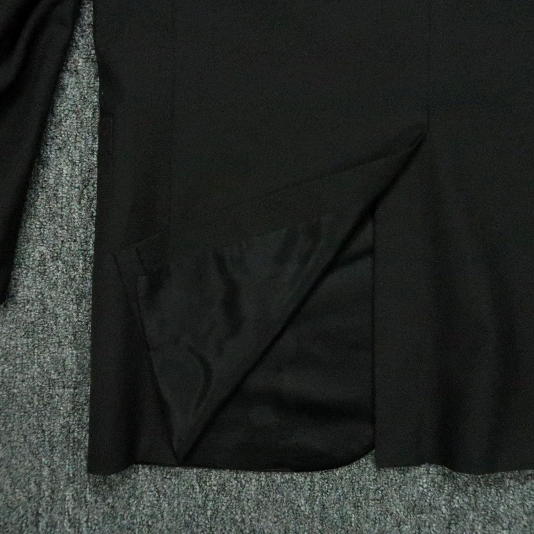 Brooks Brothers VINTAGE Brooks Brothers Blazer Mens 40R Black Tuxedo Jacket Formal Union Made Blazer Mens 40 Black Tuxedo Jacket Formal Union Made Size 40R - 6 Thumbnail