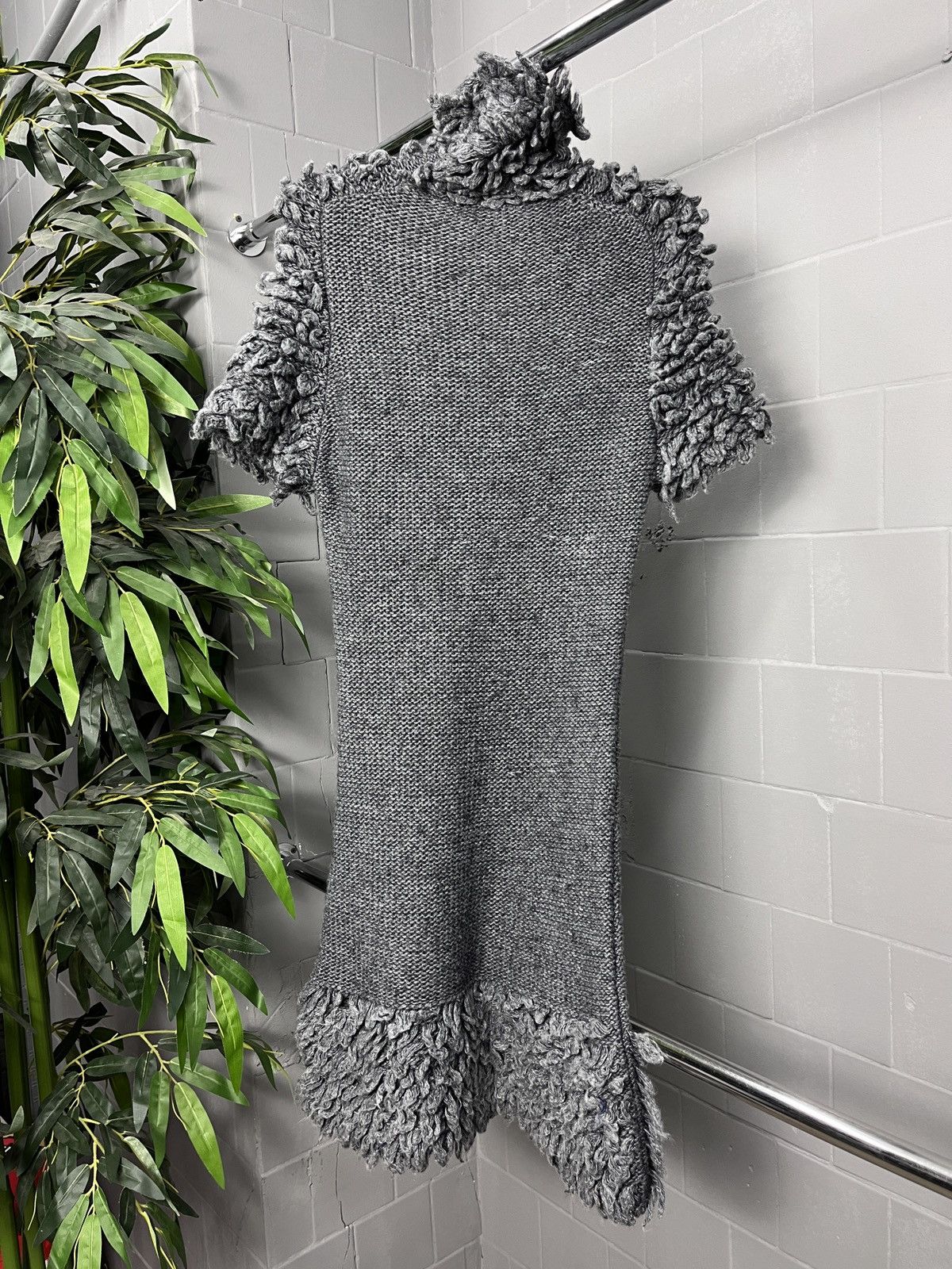 Babylon BABYLON MOHAIR WOOL KNITTED ABSTRACT AVANTGARDE DRESS - 1368 Size M / US 6-8 / IT 42-44 - 5 Thumbnail