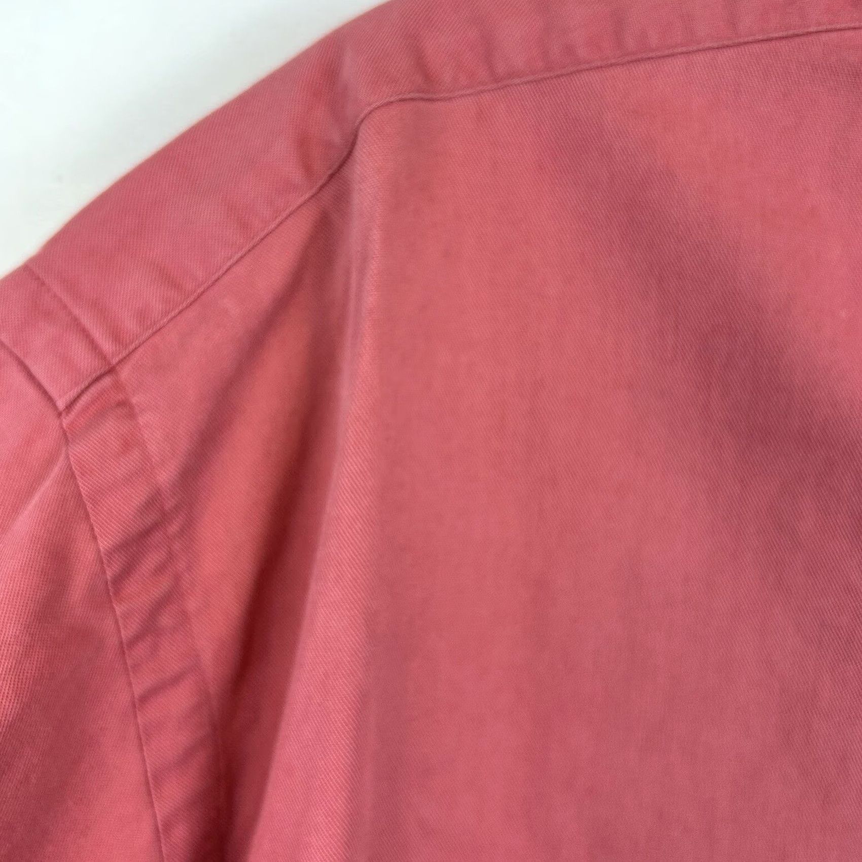 Ralph Lauren Ralph Lauren Shirt Mens L Blaire Button Up Oxford Hort Sleeve Salmon Pony Read Size US L / EU 52-54 / 3 - 7 Thumbnail