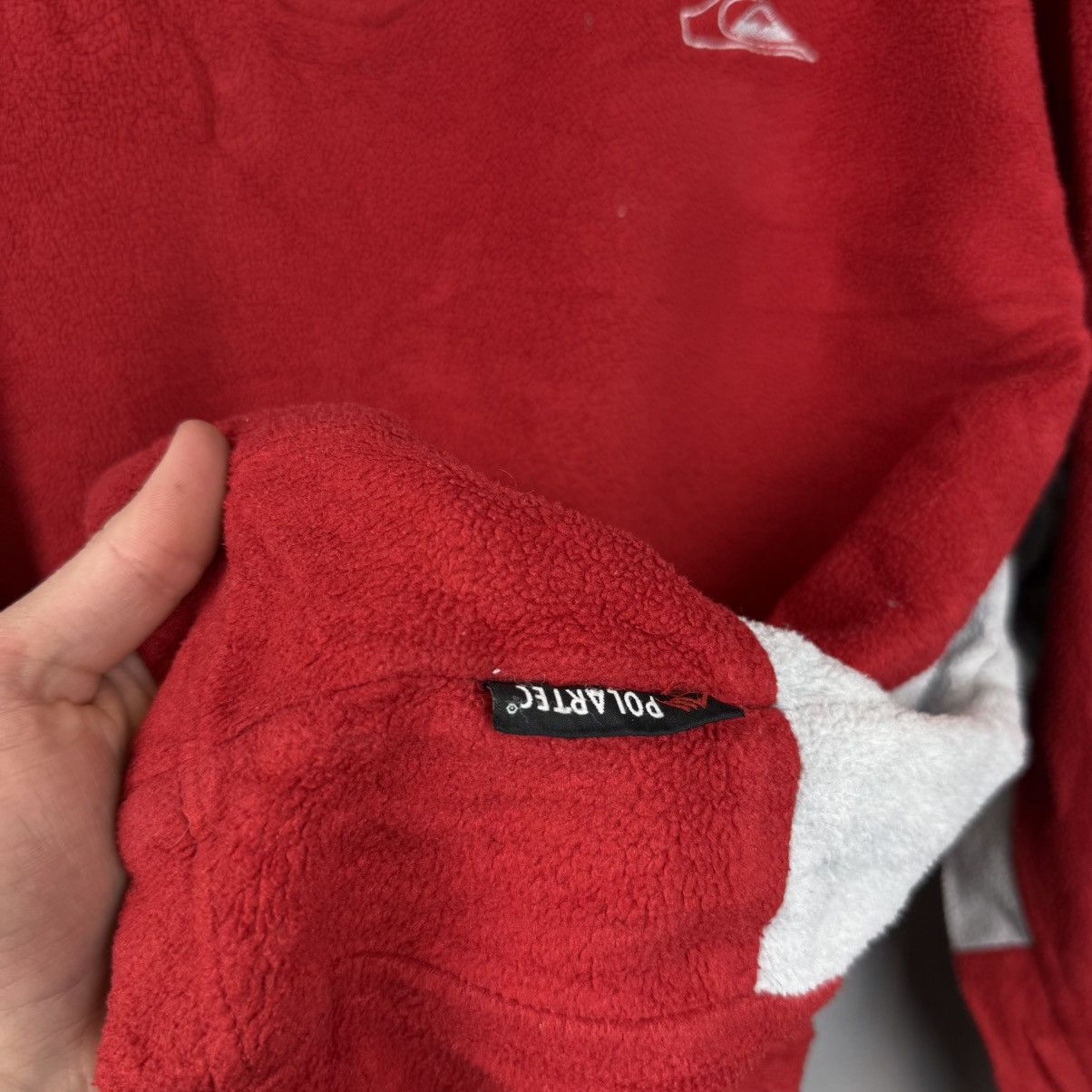 Quiksilver Vintage Quicksilver Fleece Y2K Avant Garde Size US L / EU 52-54 / 3 - 4 Thumbnail