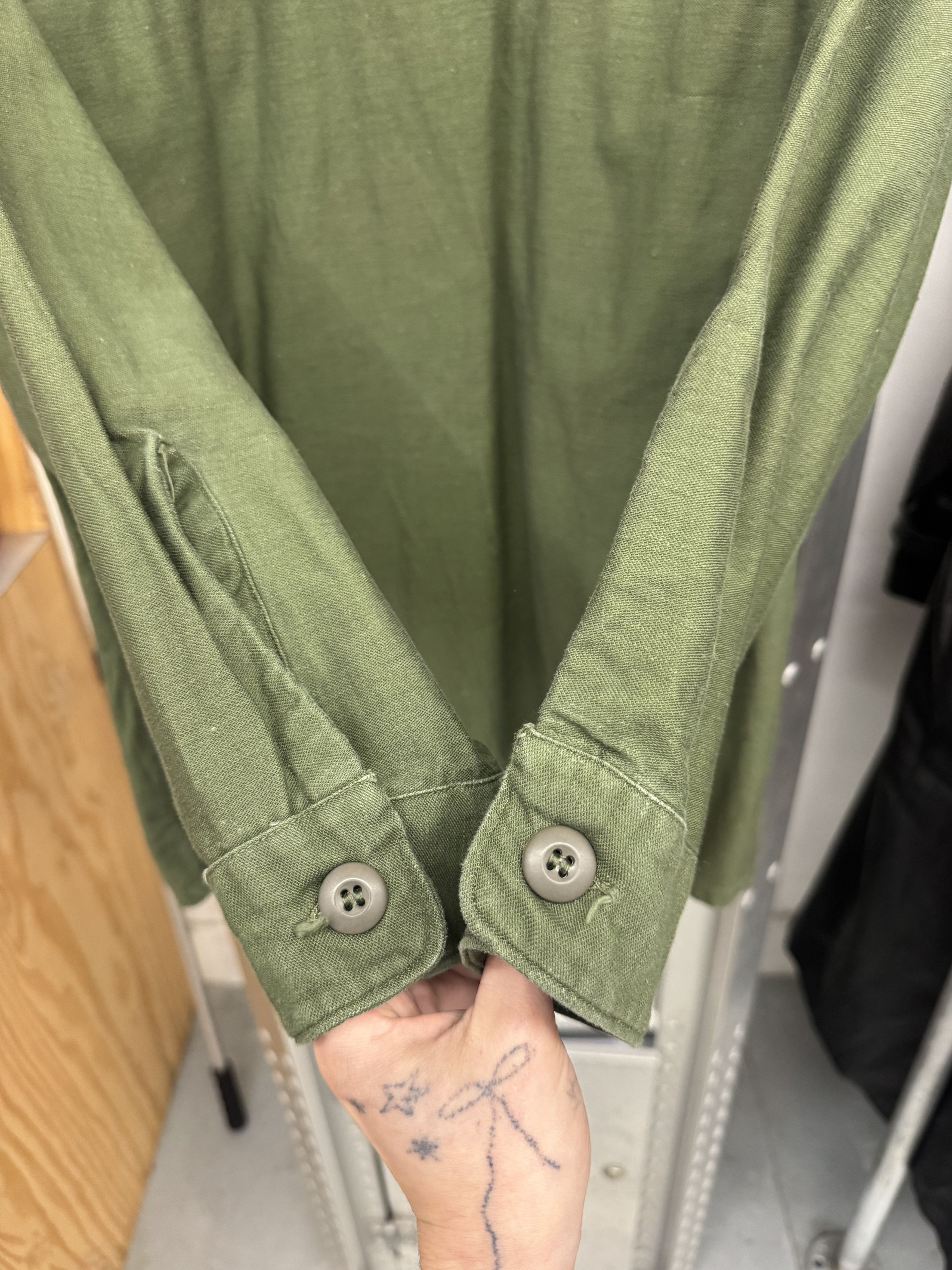 Other Vintage Military Utility Shirt Size US S / EU 44-46 / 1 - 6 Thumbnail