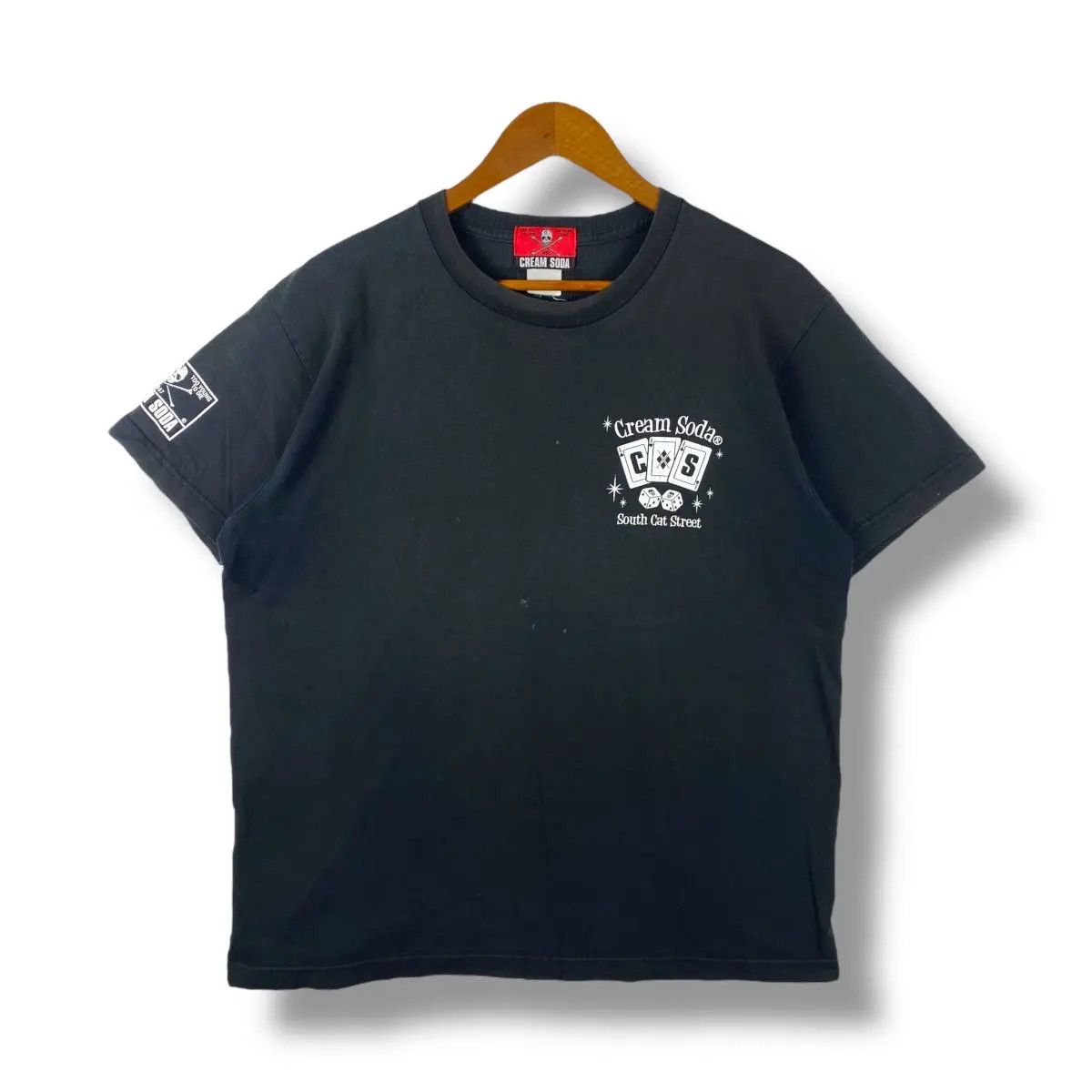 Japanese Brand Vintage 00's CREAM SODA South Cat Street Life Is Gamble Size US M / EU 48-50 / 2 - 1 Thumbnail