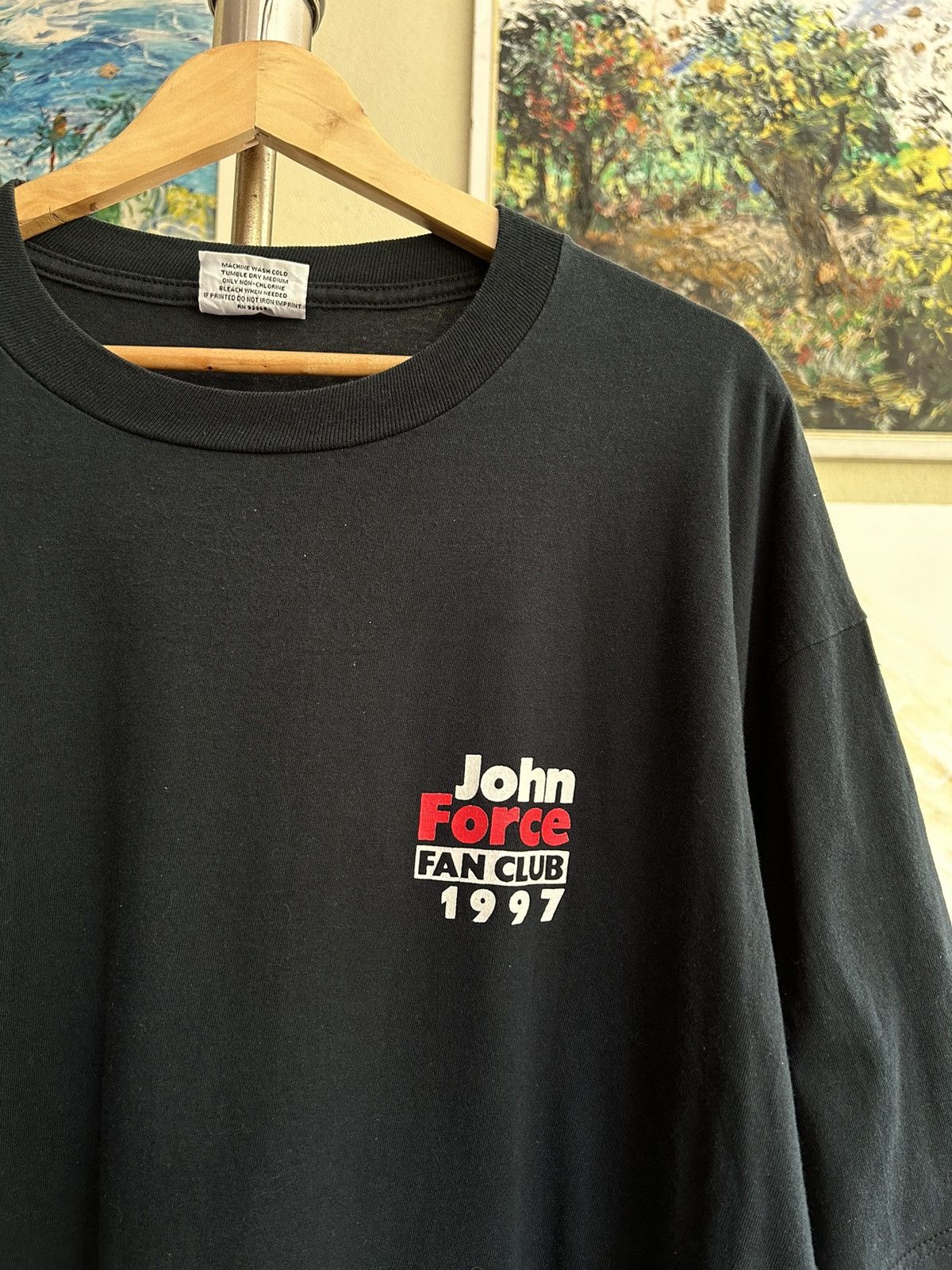 NASCAR 1997 John Force Racing Team Tshirt Size US XXL / EU 58 / 5 - 3 Thumbnail
