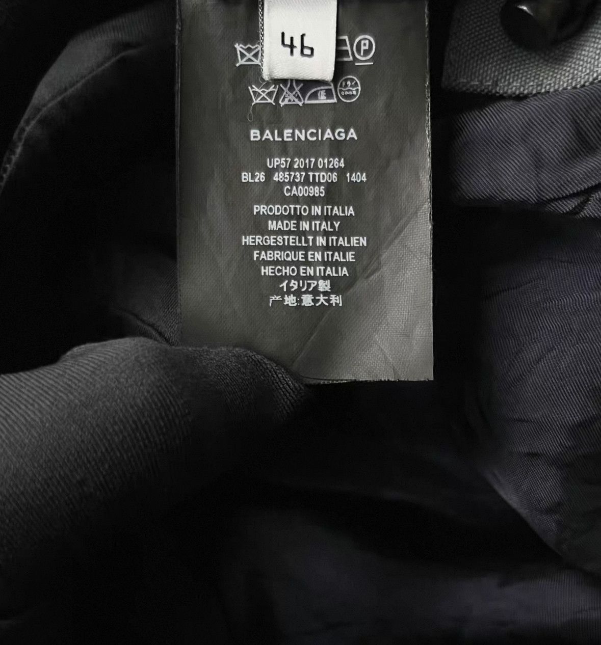 Balenciaga Balenciaga FW21 Solid Zip Parka Coat - dmc Size US S / EU 44-46 / 1 - 4 Thumbnail