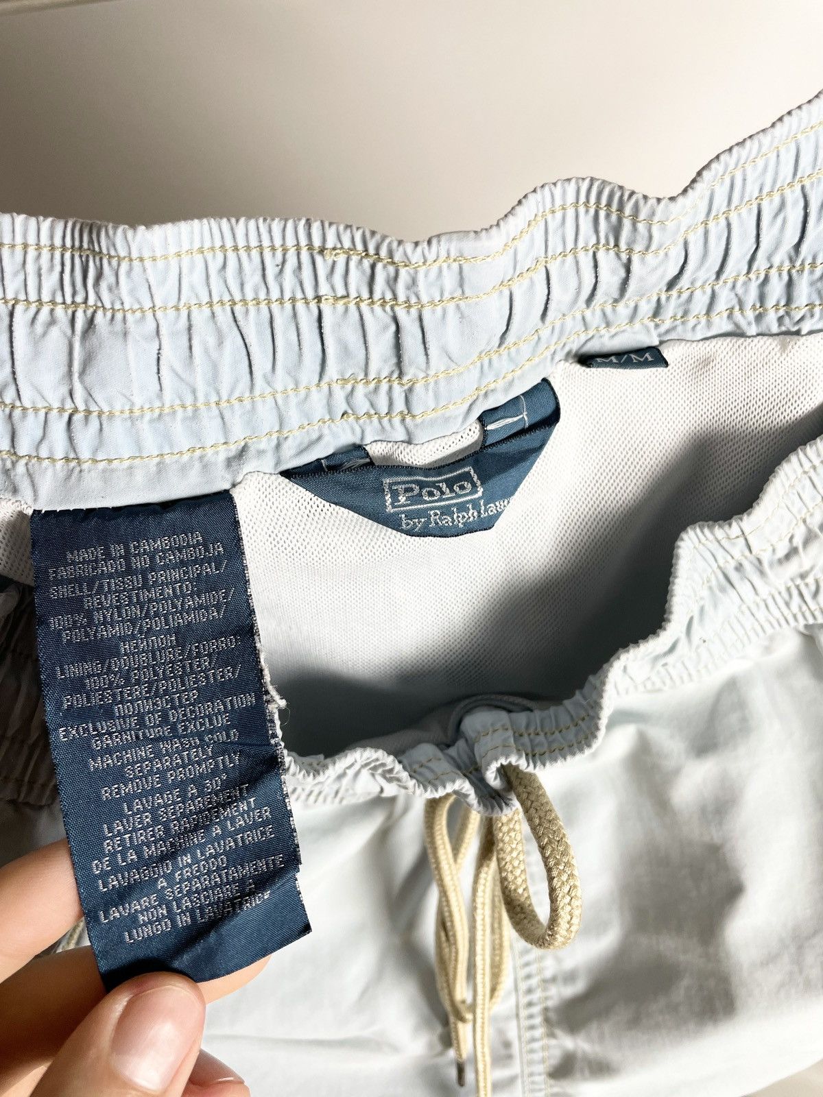 Chaps Ralph Lauren × Polo Ralph Lauren × Ralph Lauren VINTAGE 🧊 Polo Ralph Lauren blue Swimwear Summer shorts Size US 32 / EU 48 - 7 Thumbnail