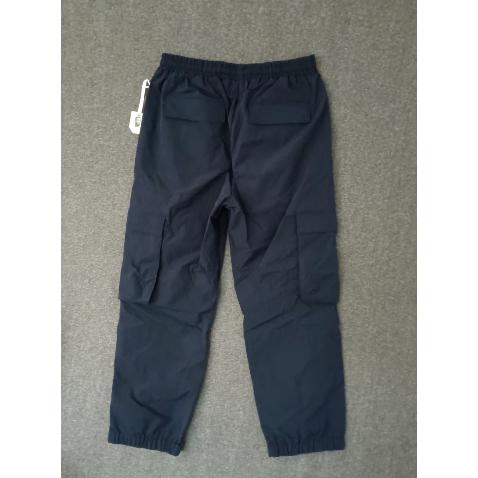 Vintage Stylus Ladarius Campbell Cargo Pants Men Navy L Cargo Pants Navy Men Adjustable Waist Stretch Casual Travel 90s Academia Classic Military Size US 33 - 2 Thumbnail