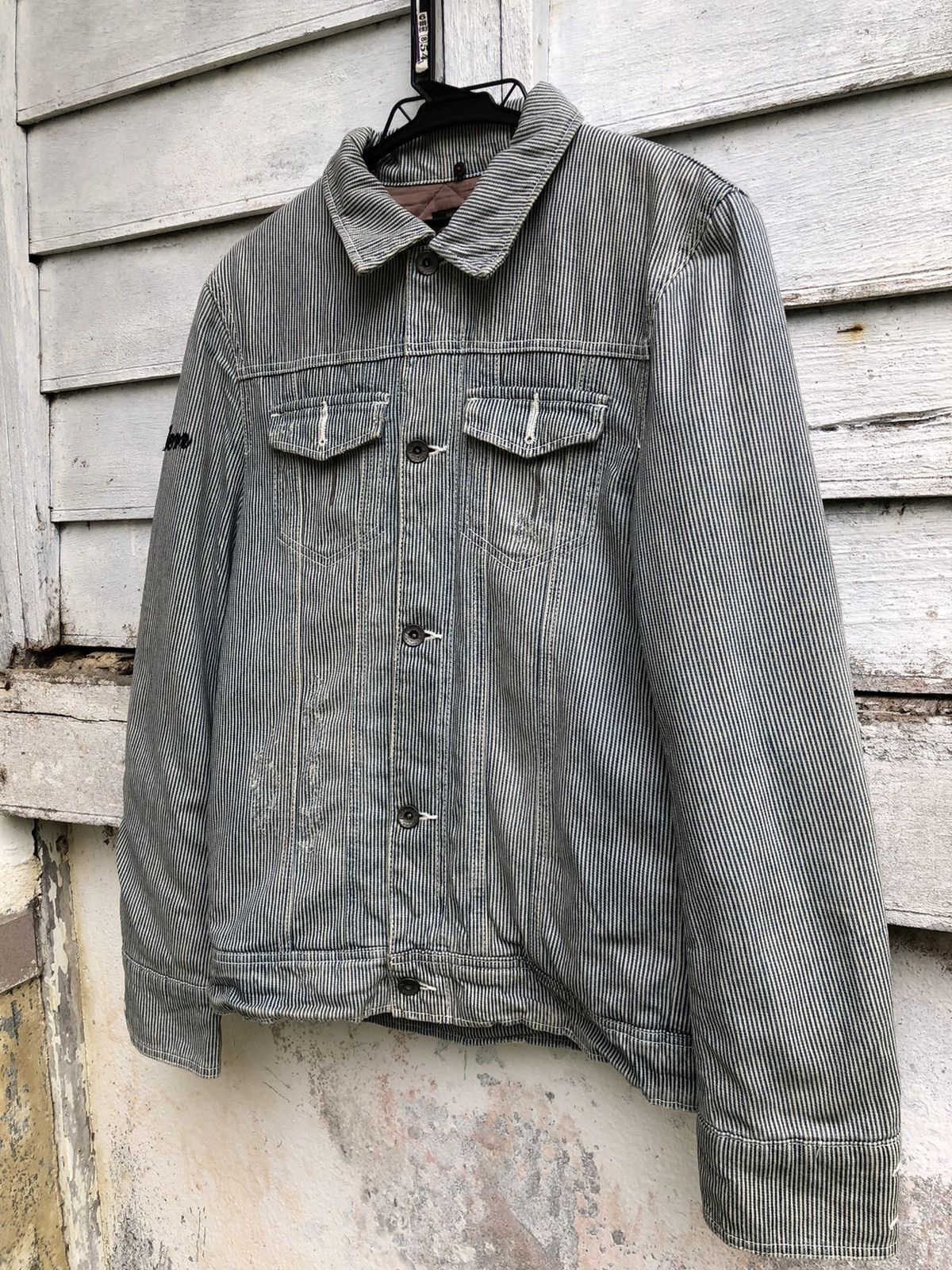 Japanese Brand Burden Born To Ride Hickory Jacket Size US M / EU 48-50 / 2 - 3 Thumbnail