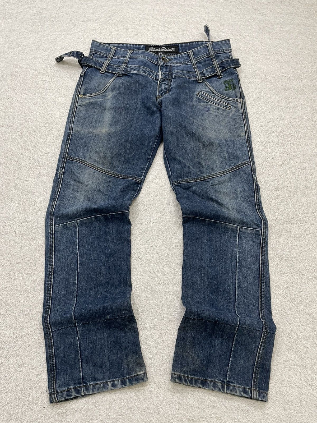 Hysteric Glamour 2000s blacklabel japan double Wasit Denim Wash Size US 34 / EU 50 - 1 Thumbnail