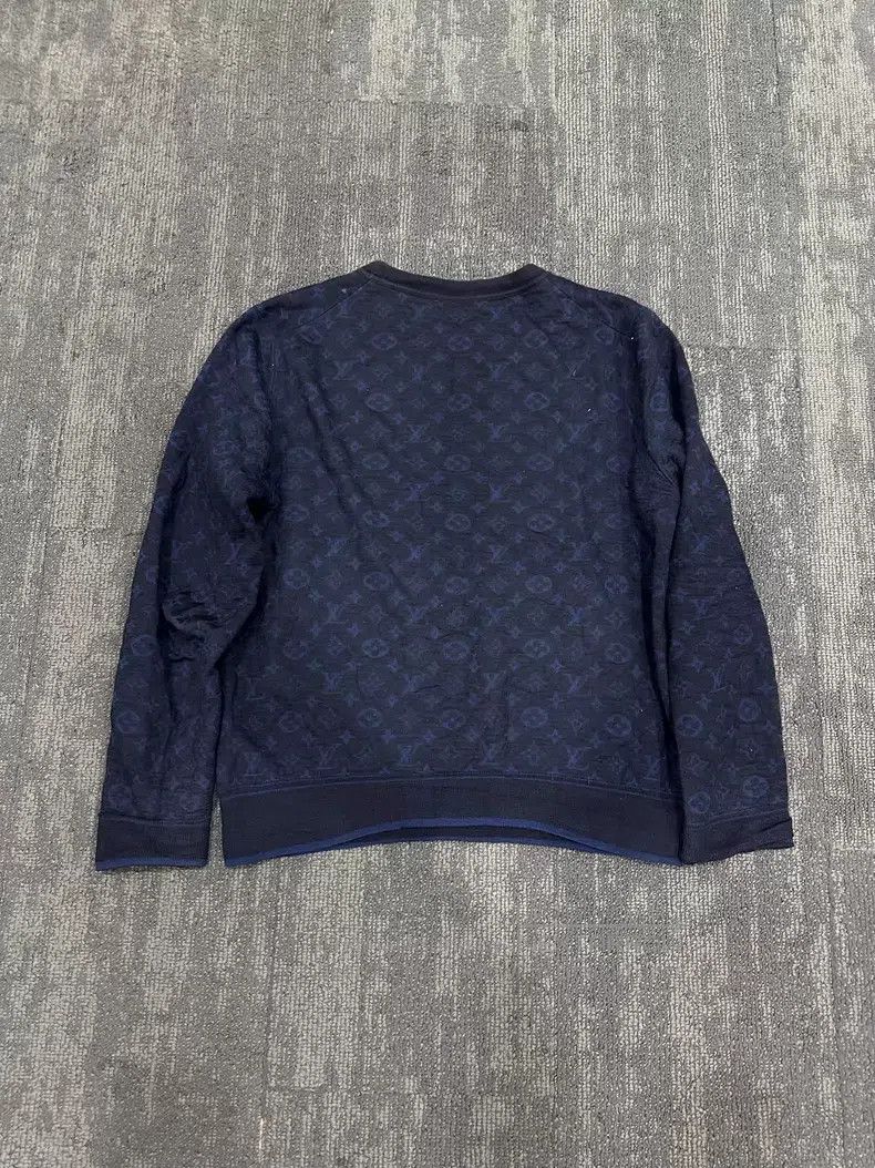 Louis Vuitton Louis Vuitton Long Sleeve Sweatshirt with Printed Wool and Size US L / EU 52-54 / 3 - 2 Thumbnail