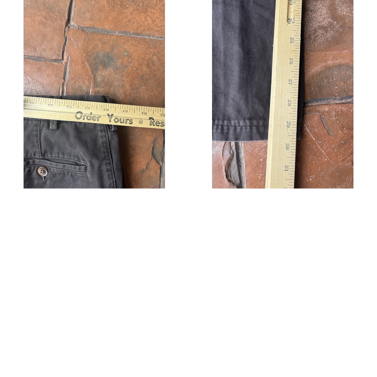 Canali VINTAGE Canali Sport Pants Trousers Men’s 50 Brown Cotton Italy 33 x 30 Casual Dress Pants Mens Regular Solid Pleated Zipper Size US 33 - 8 Thumbnail