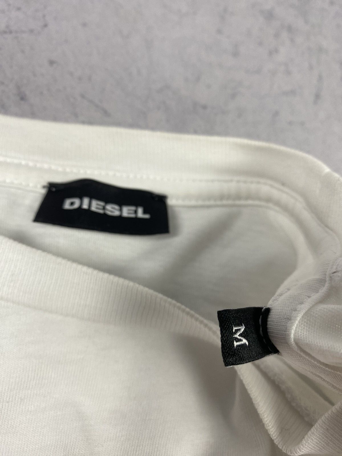 Diesel × Vintage Diesel Big Logo Long Sleeve Streetwear Vintage SK8 Y2K Size US M / EU 48-50 / 2 - 9 Thumbnail