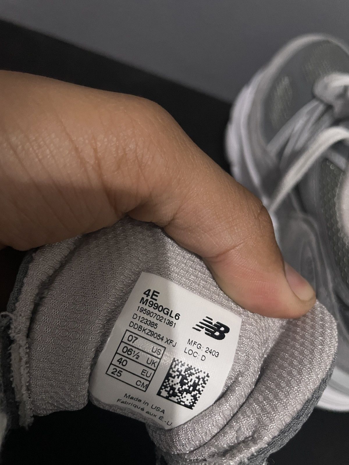 New Balance New balance 990 v6 Size US 7 / EU 40 - 10 Thumbnail