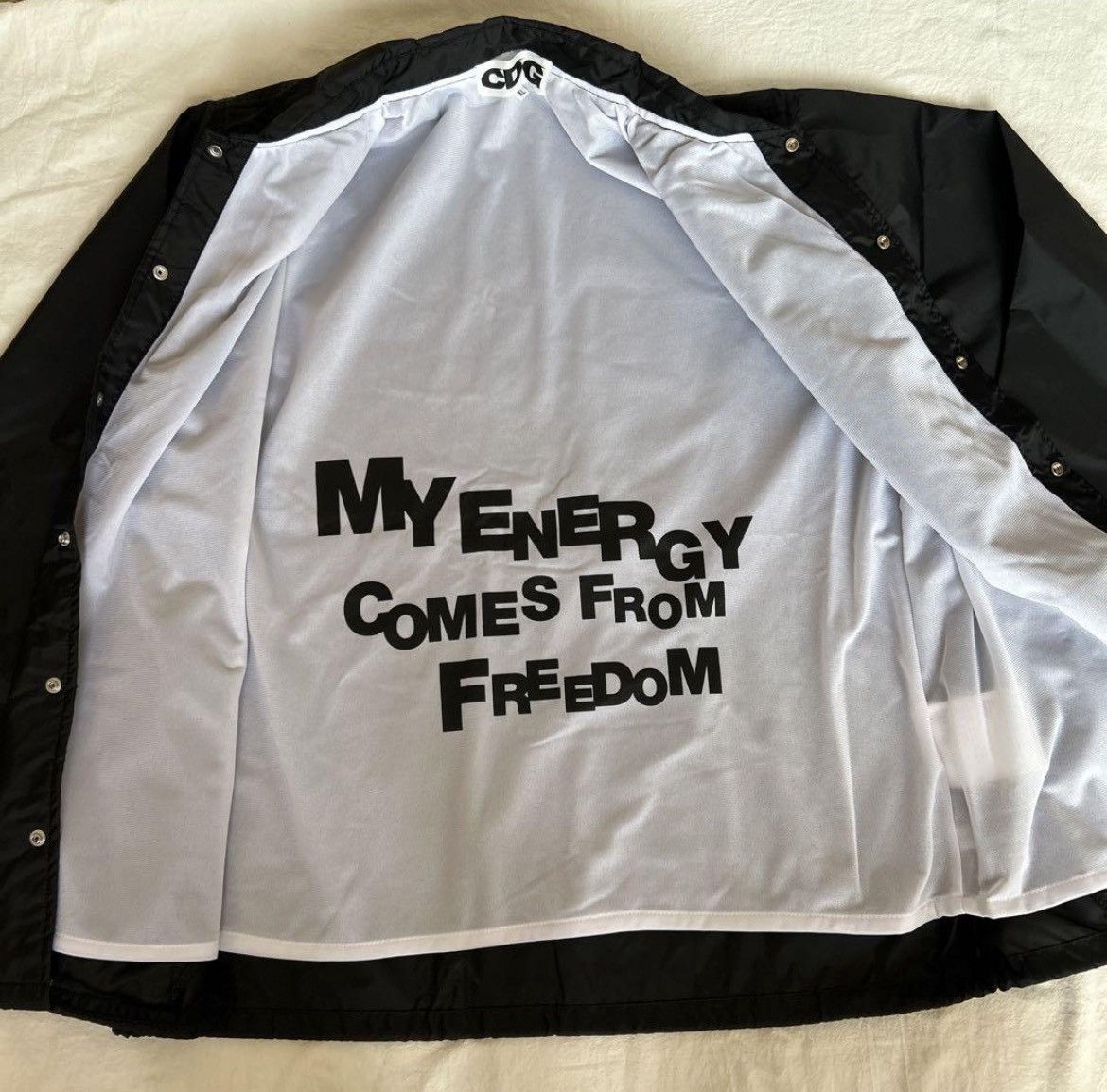 CDG by Comme des Garcons × Comme des Garcons CDG Coach Jacket size L Size US L / EU 52-54 / 3 - 5 Thumbnail