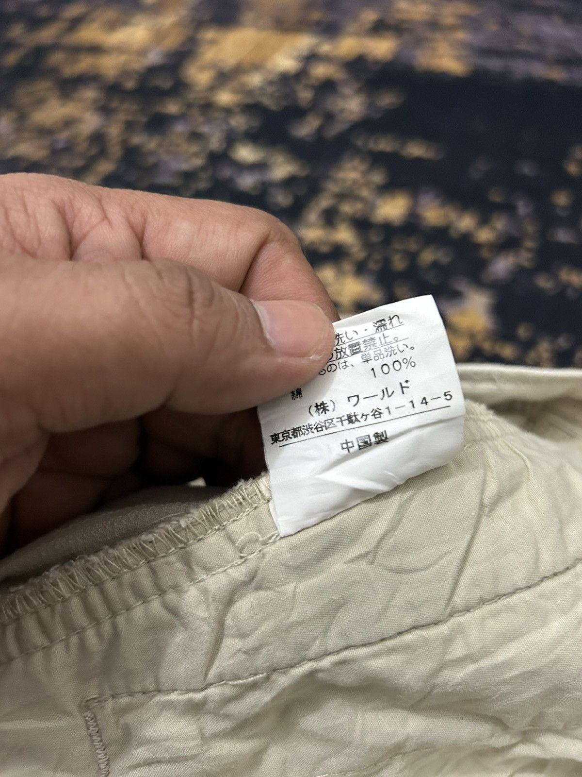 Takeo Kikuchi Vintage Takeo Kikuchi Herringbone Cargo Pants Size US 30 / EU 46 - 13 Thumbnail