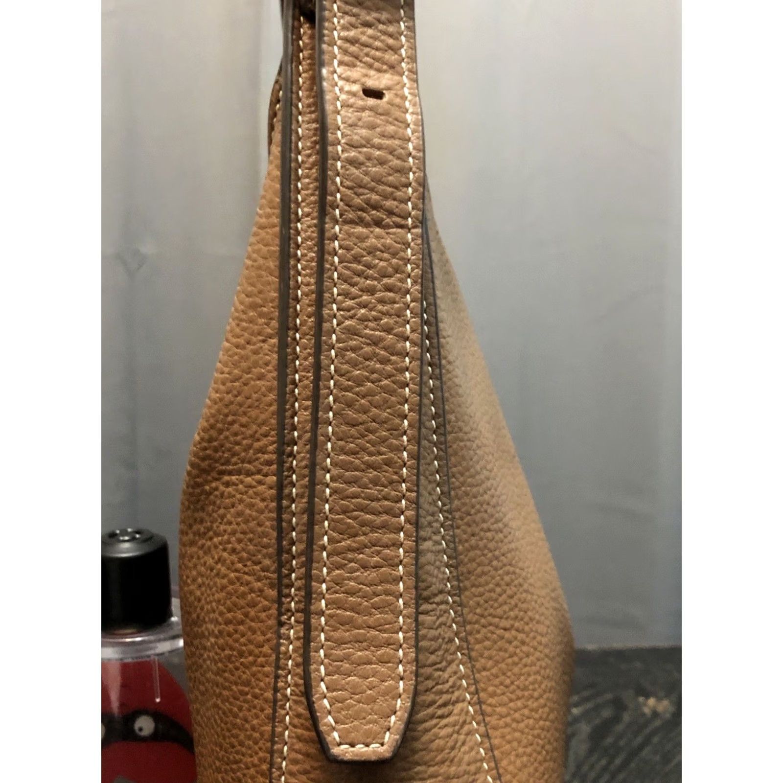 Tory Burch VINTAGE Tory Burch MILLER CLASSIC Shoulder Bag Hobo/Crossbody Bag Brown Light Umber 79324 Womens Medium Size ONE SIZE - 7 Thumbnail