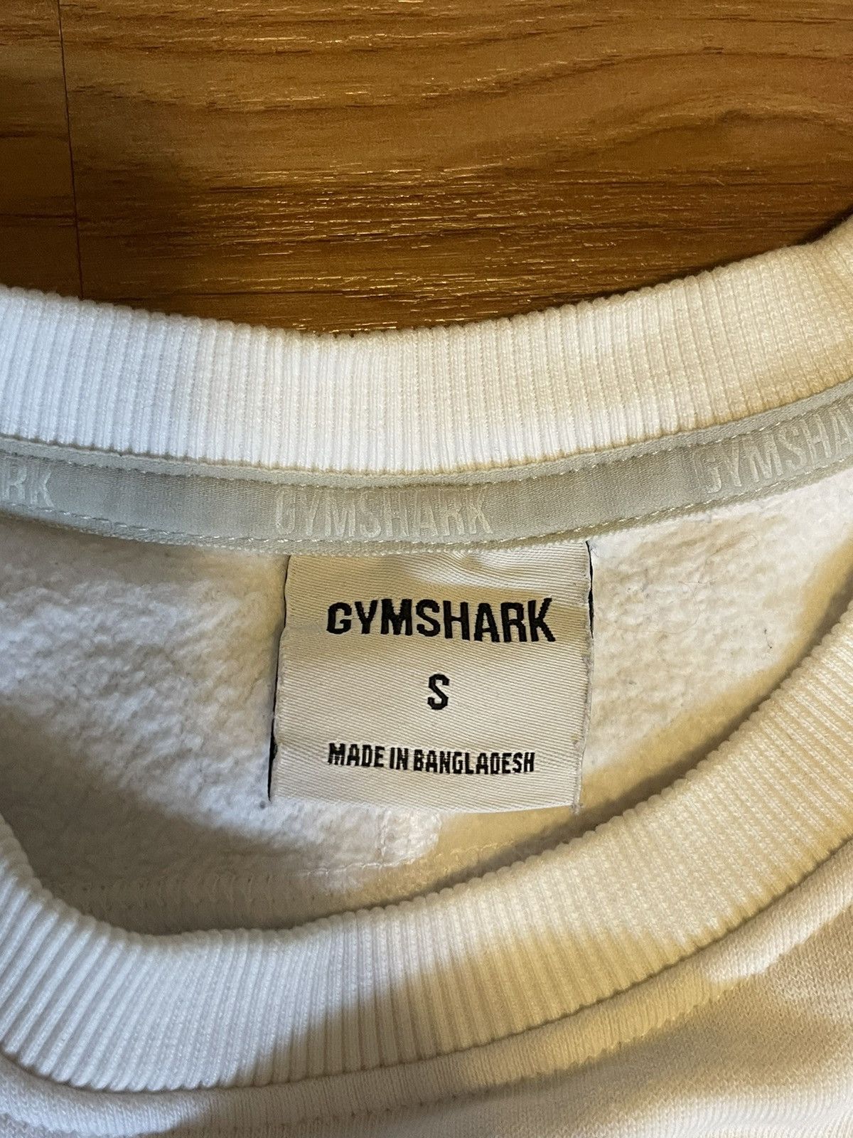 Gymshark White Gymshark Pullover⚪️🦈 Size US S / EU 44-46 / 1 - 2 Thumbnail