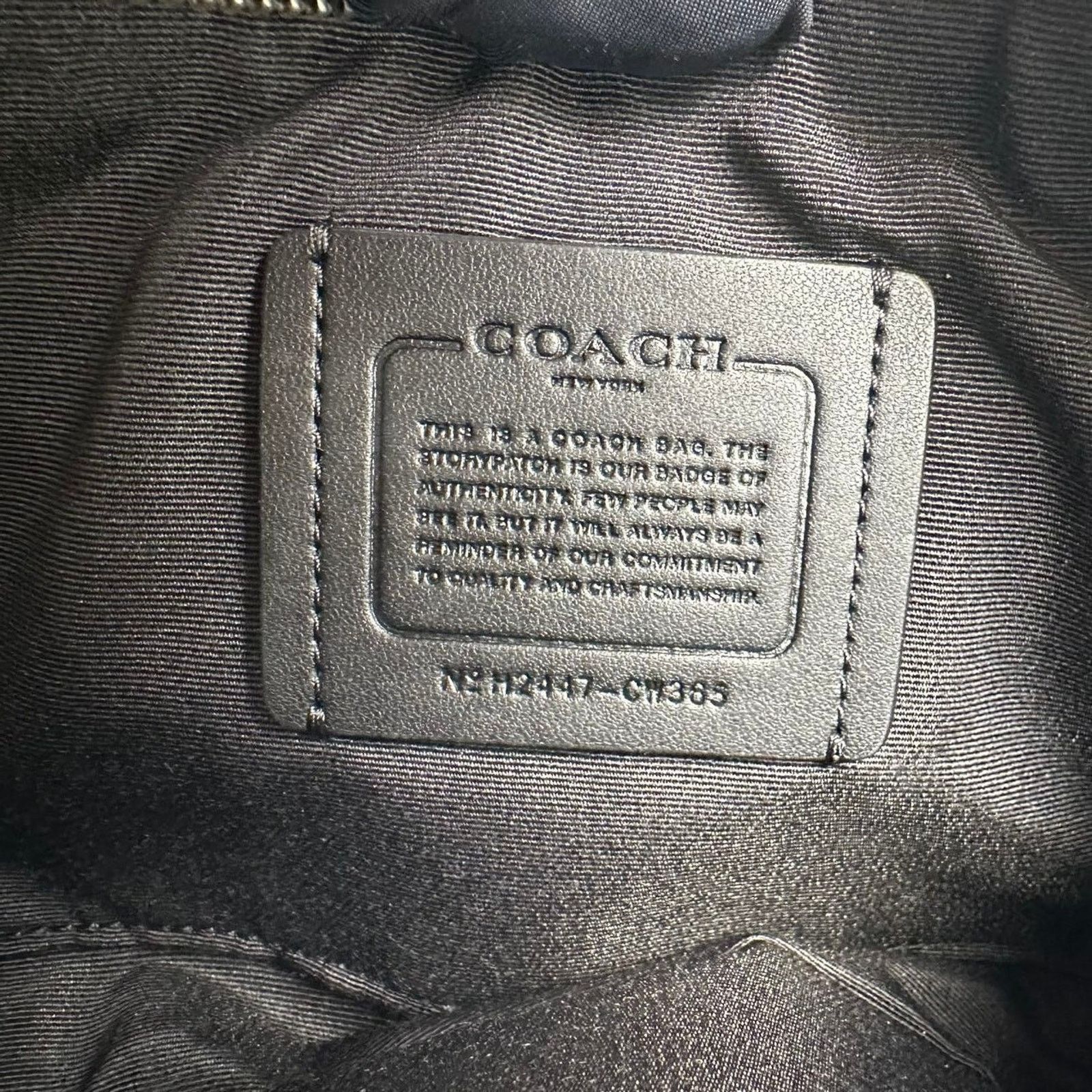 Coach Coach Men's Wyatt Crossbody Bag Signature Canvas Black NWT Size ONE SIZE - 9 Thumbnail