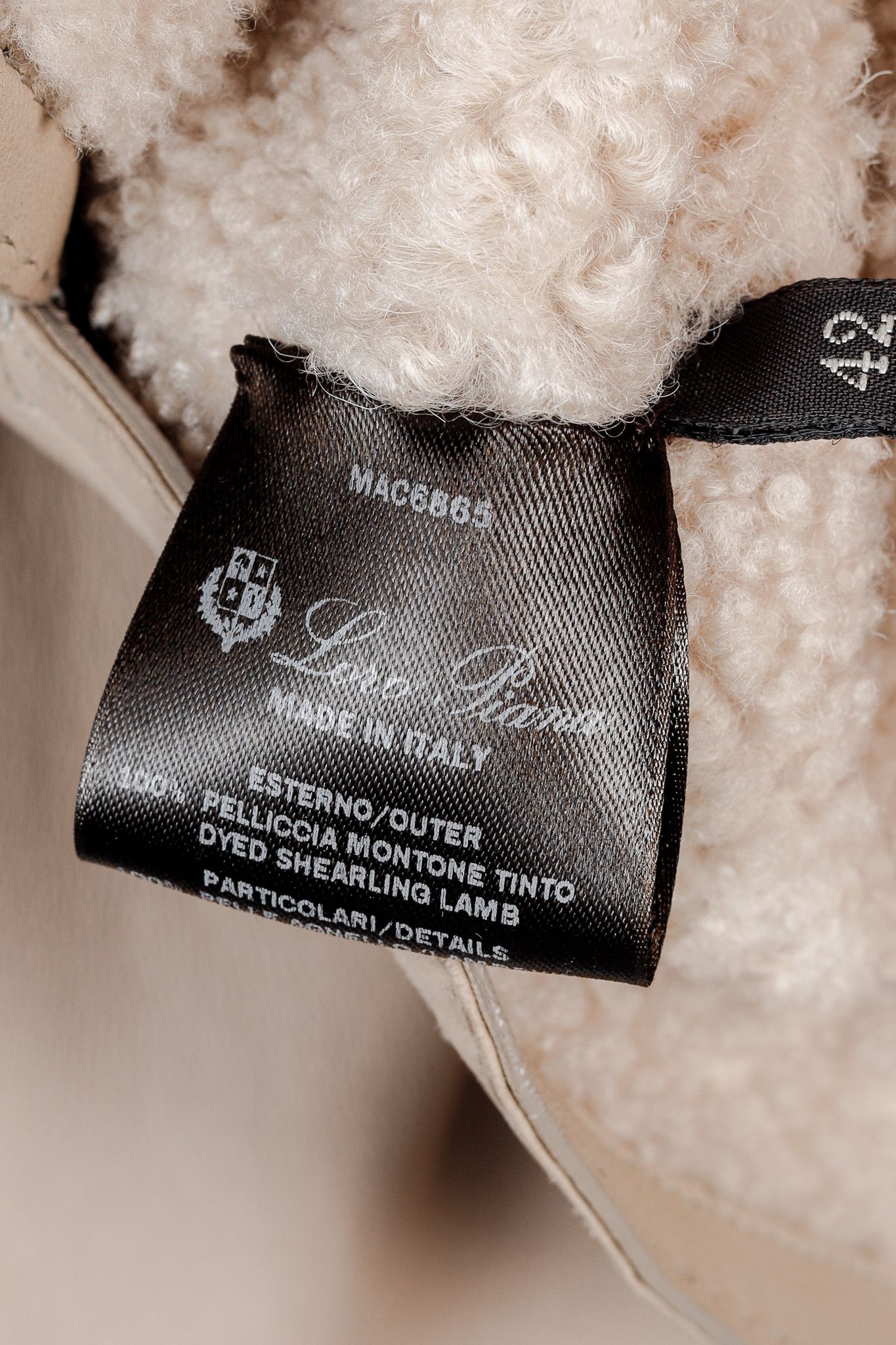 Loro Piana Loro Piana Ecru Lambskin Cropped Shearling Jacket Size S / US 4 / IT 40 - 11 Thumbnail