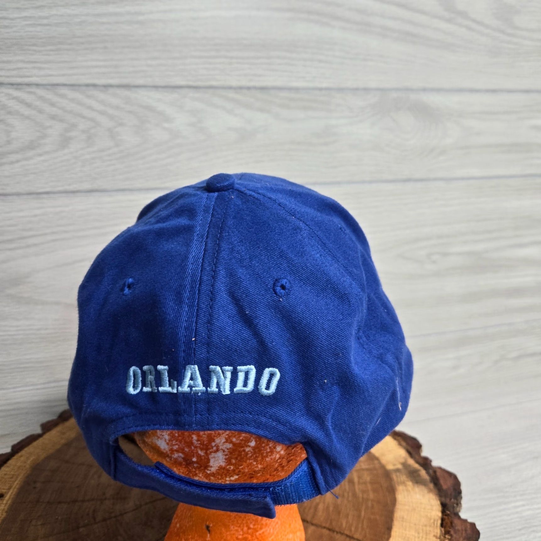 Planet Hollywood Planet Hollywood Adjustable Strapback Blue Hat Cap Hat Men Adjustable Blue Planet Hollywood Hat Cap Size ONE SIZE - 3 Thumbnail