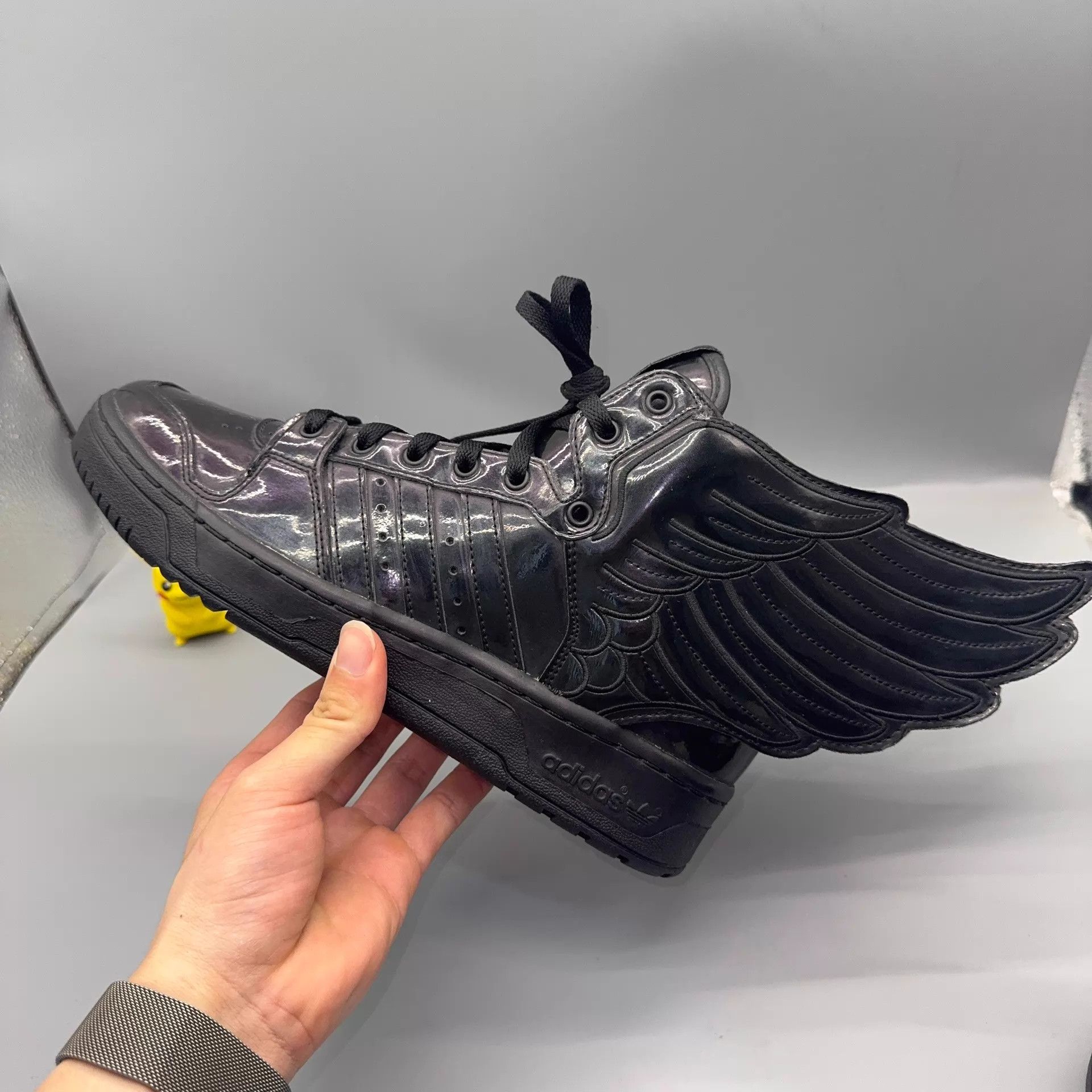 Adidas adidas originals x JEREMY SCOTT Wings 2.0 Black Size US 8 / EU 41 - 8 Thumbnail