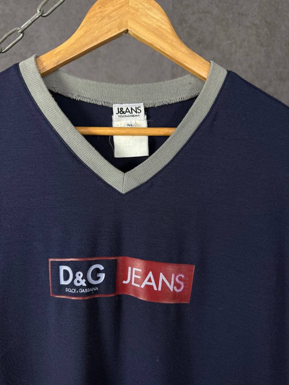 Dolce & Gabbana D&G Dolce & Gabbana vintage luxury center logo tee Size US XL / EU 56 / 4 - 3 Thumbnail