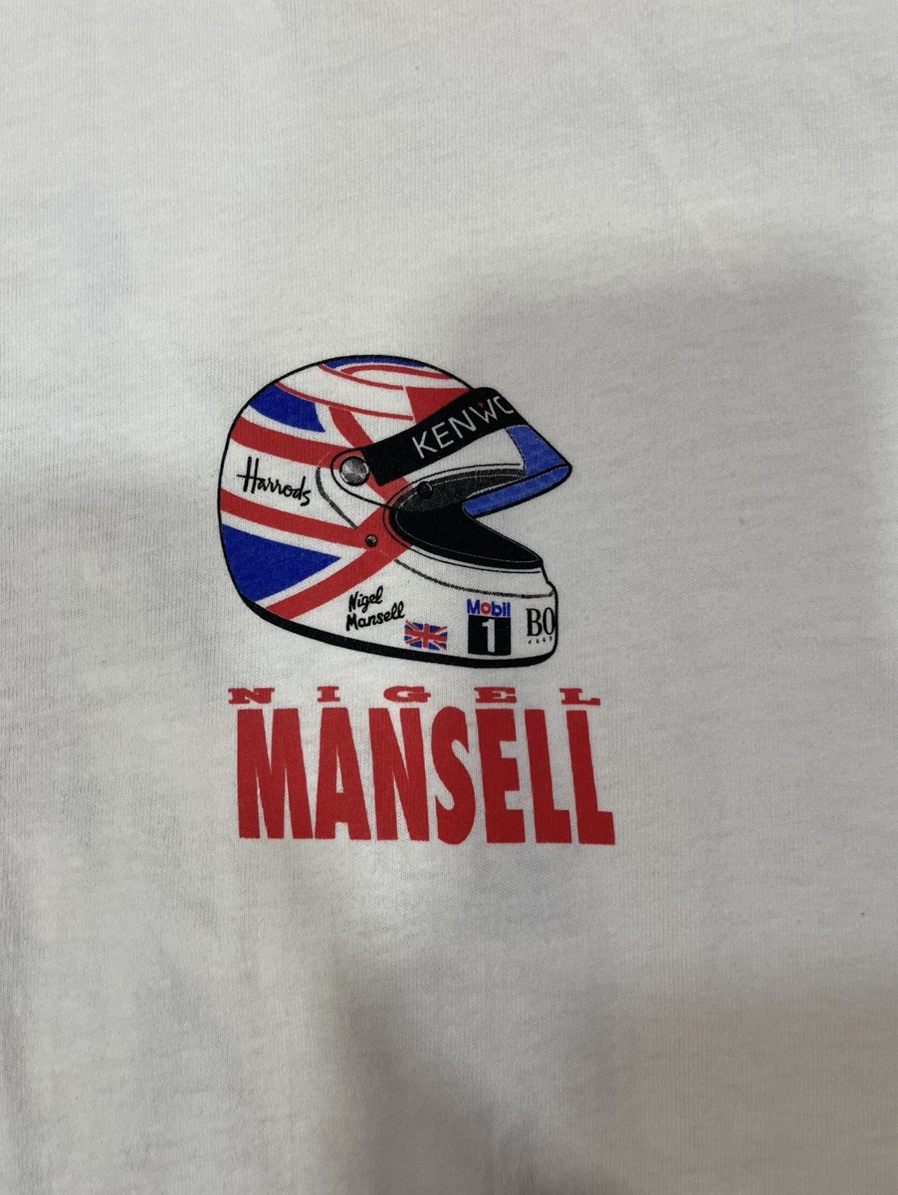 Vintage Nigel mansell Size US XL / EU 56 / 4 - 2 Thumbnail