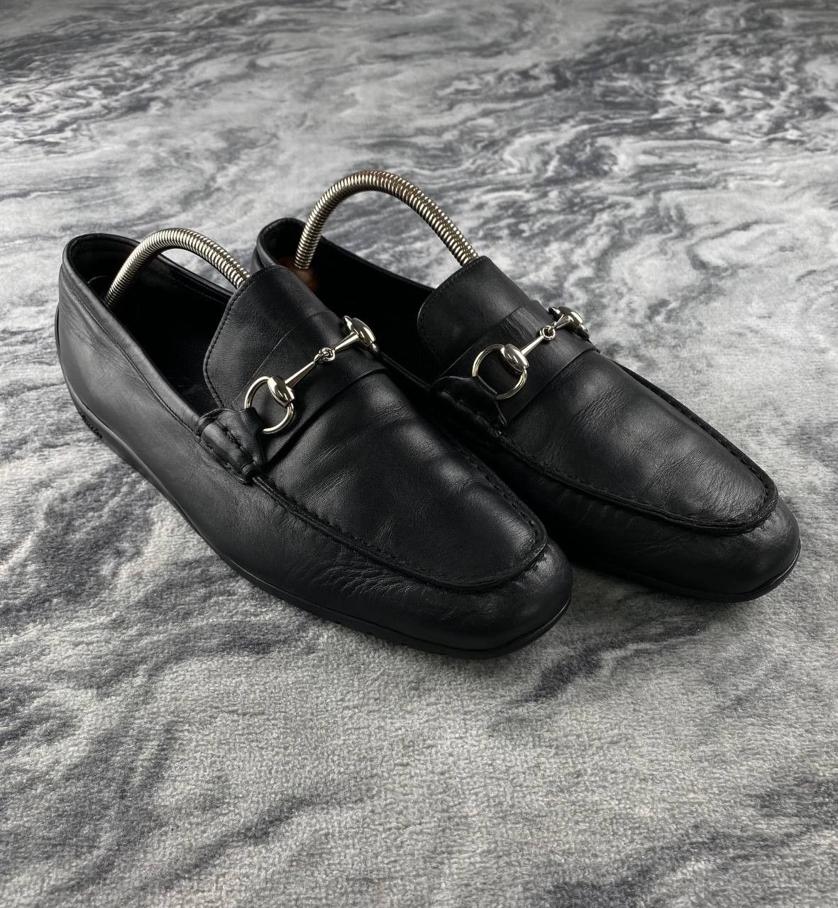 Gucci Leather Loafers Gucci Men Size Uk 10 Black Size US 10 / EU 43 - 2 Thumbnail