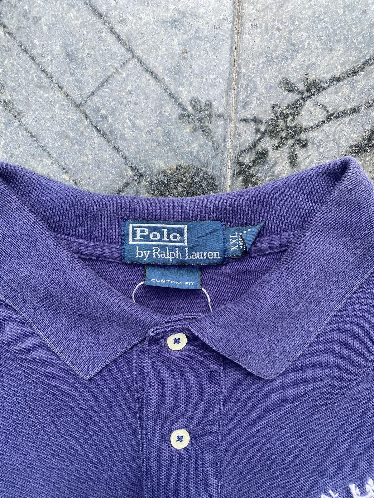 Polo Ralph Lauren × Vintage 90S POLO RL RARE BIG LOGO RETRO Y2K TEE TSHRIST Size US XXL / EU 58 / 5 - 4 Thumbnail