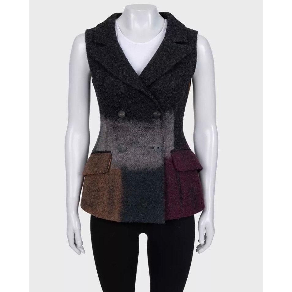 Dior Christian Dior Wool Fitted Vest (36) Size XS / US 0-2 / IT 36-38 - 1 Thumbnail