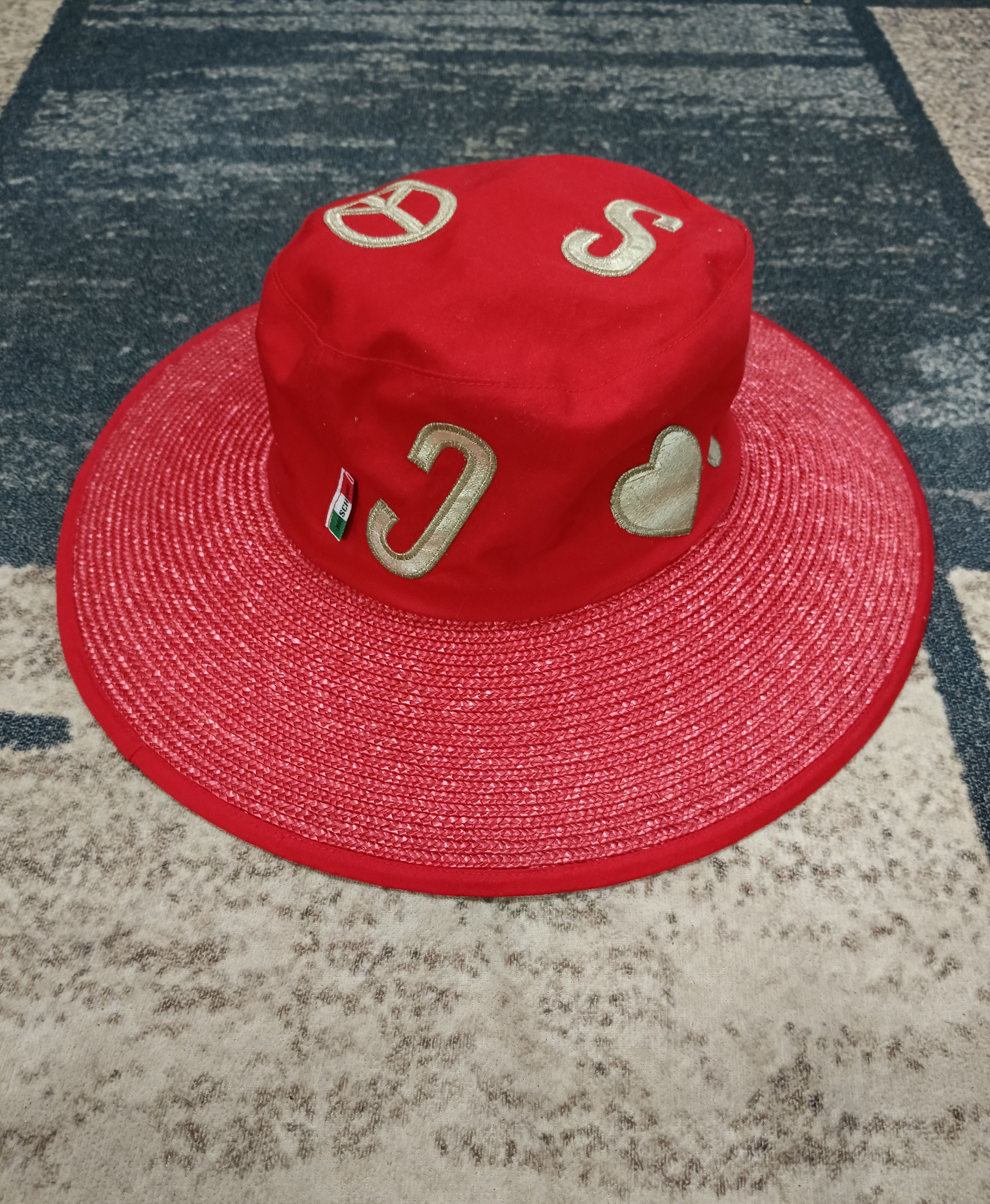 Moschino OG🔥GRAIL MOSCHINO BUCKET HAT Size ONE SIZE - 2 Thumbnail