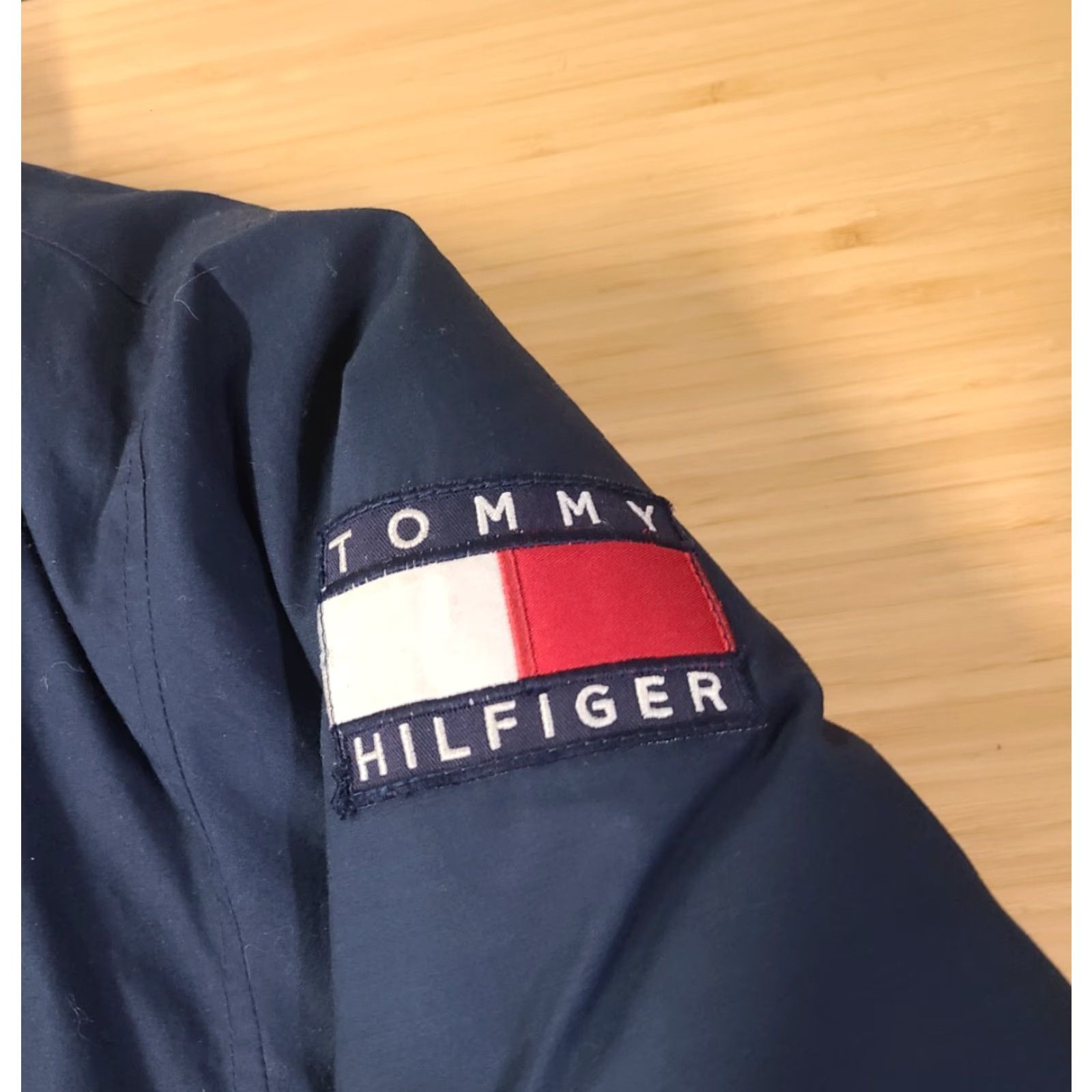 Tommy Hilfiger VINTAGE Tommy Hilfiger Coat Puffer XL Men Blue Down Zip Full Zip Embroidered Logo OS All Seasons Winter Size US XL / EU 56 / 4 - 4 Thumbnail