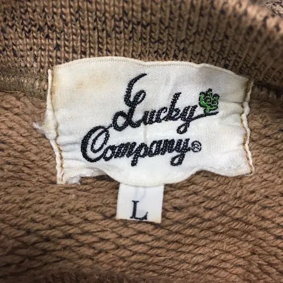 Vintage Vtg 90' LUCKY COMPANY AMERICA Eagle Embroidery Sweatshirt Size US L / EU 52-54 / 3 - 7 Thumbnail
