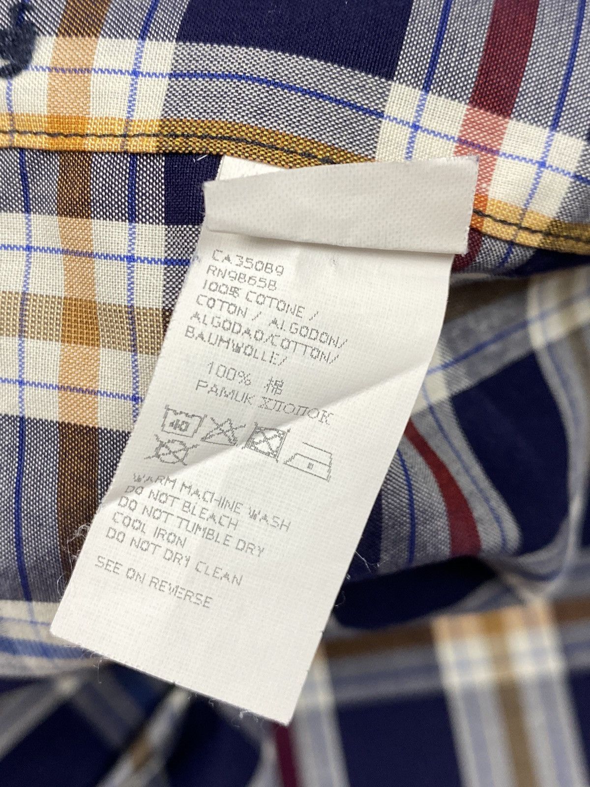 Paul & Shark × Vintage Vintage Paul Shark Designer Button Up Shirt Size US L / EU 52-54 / 3 - 11 Thumbnail