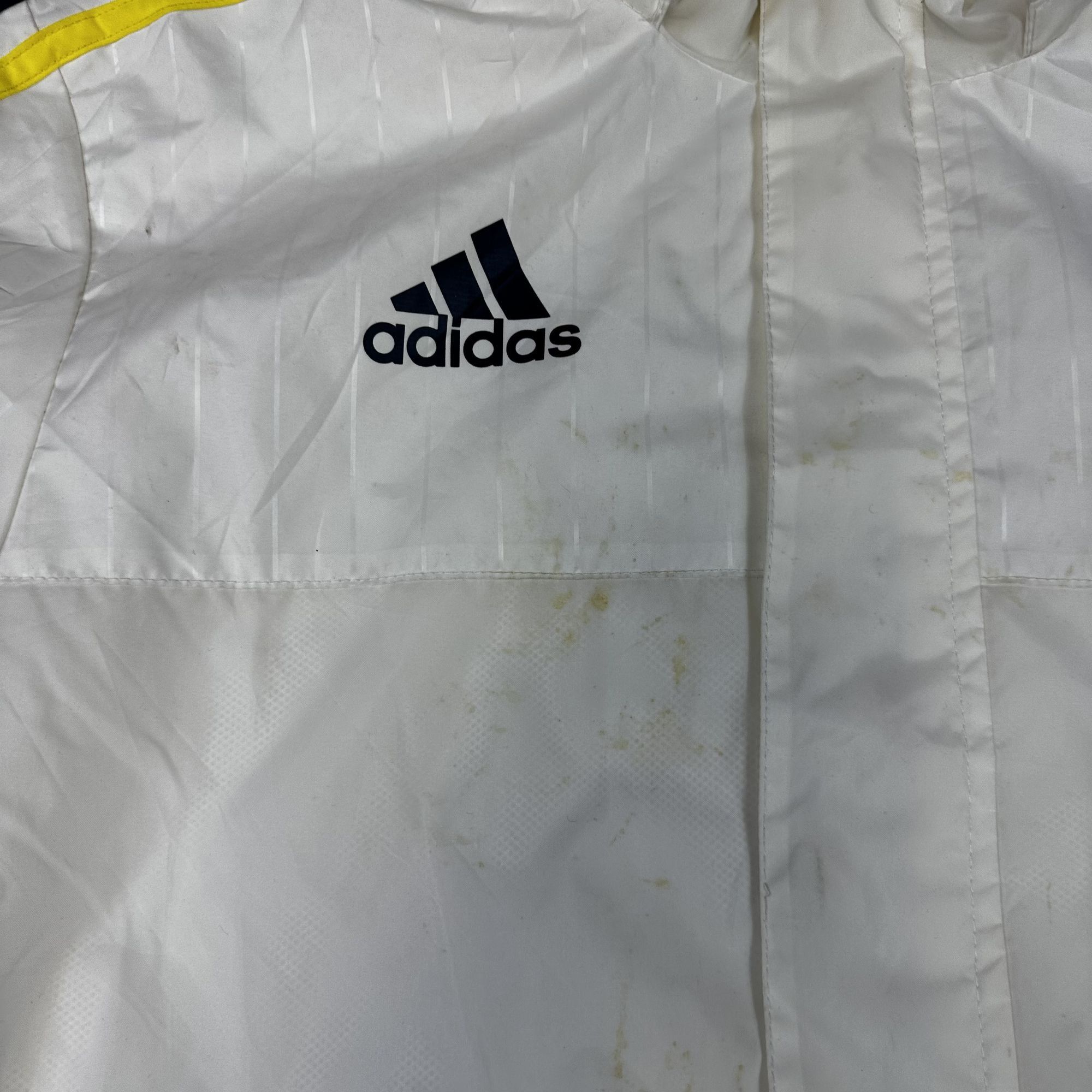 Adidas Adidas Colombia National Team White Hooded Windbreaker Jacke Size US S / EU 44-46 / 1 - 3 Thumbnail