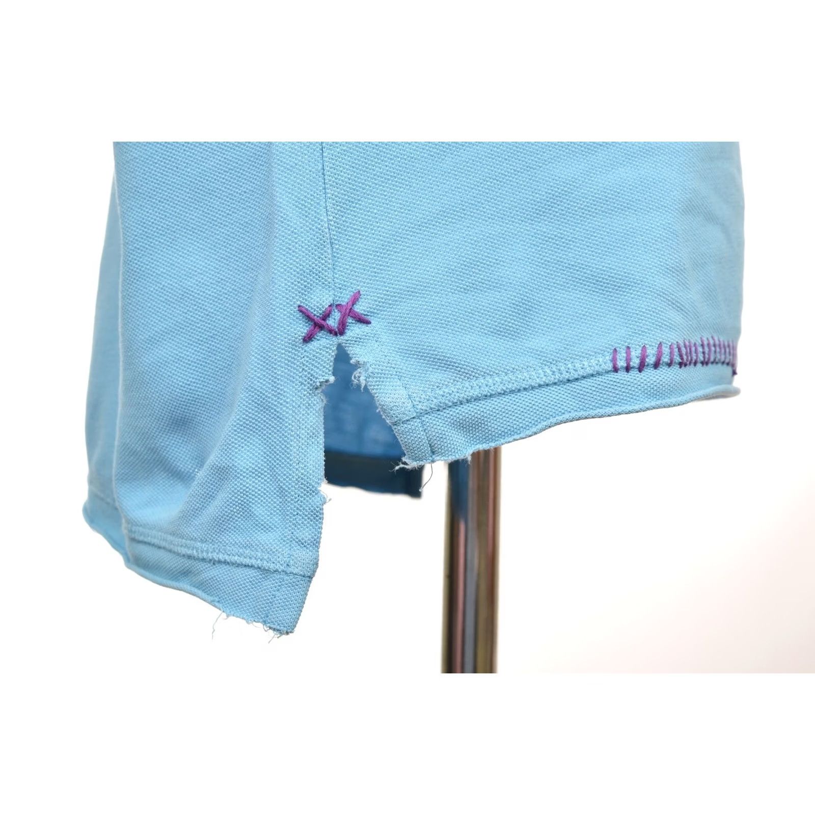 Y/Project Project E Prepster Polo Slim Fit Thrashed Polo Shirt Size S Ladies? Size US S / EU 44-46 / 1 - 3 Thumbnail