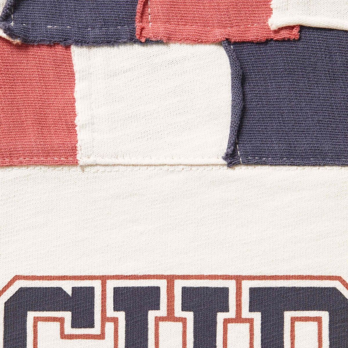Supreme Supreme Yoke Patchwork Football Top Raw Edge S/S FW24 XXL Size US XXL / EU 58 / 5 - 3 Thumbnail