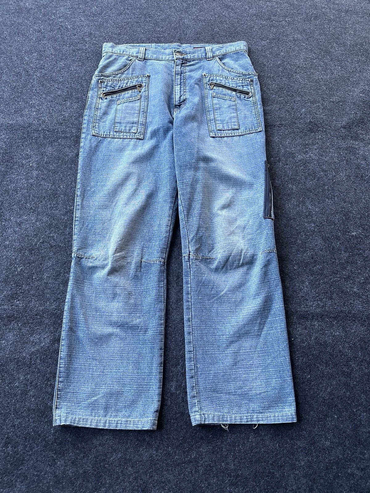Dogtown × JNCO × Vintage Vintage Kissmark Baggy Loose Denim D233 Size US 34 / EU 50 - 1 Thumbnail