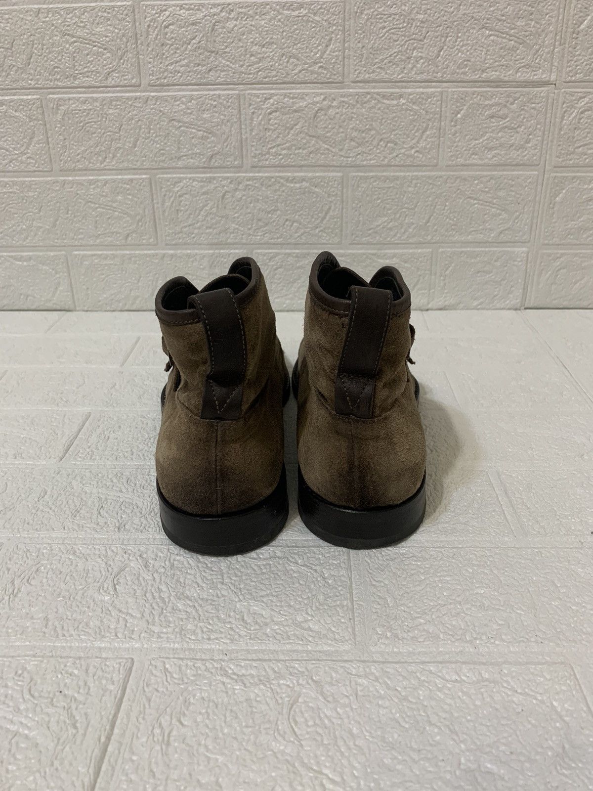 Antonio Maurizi Antonio Maurizi Suede Double Monc Strap Boots Made in Italy Size US 8.5 / EU 41-42 - 4 Thumbnail
