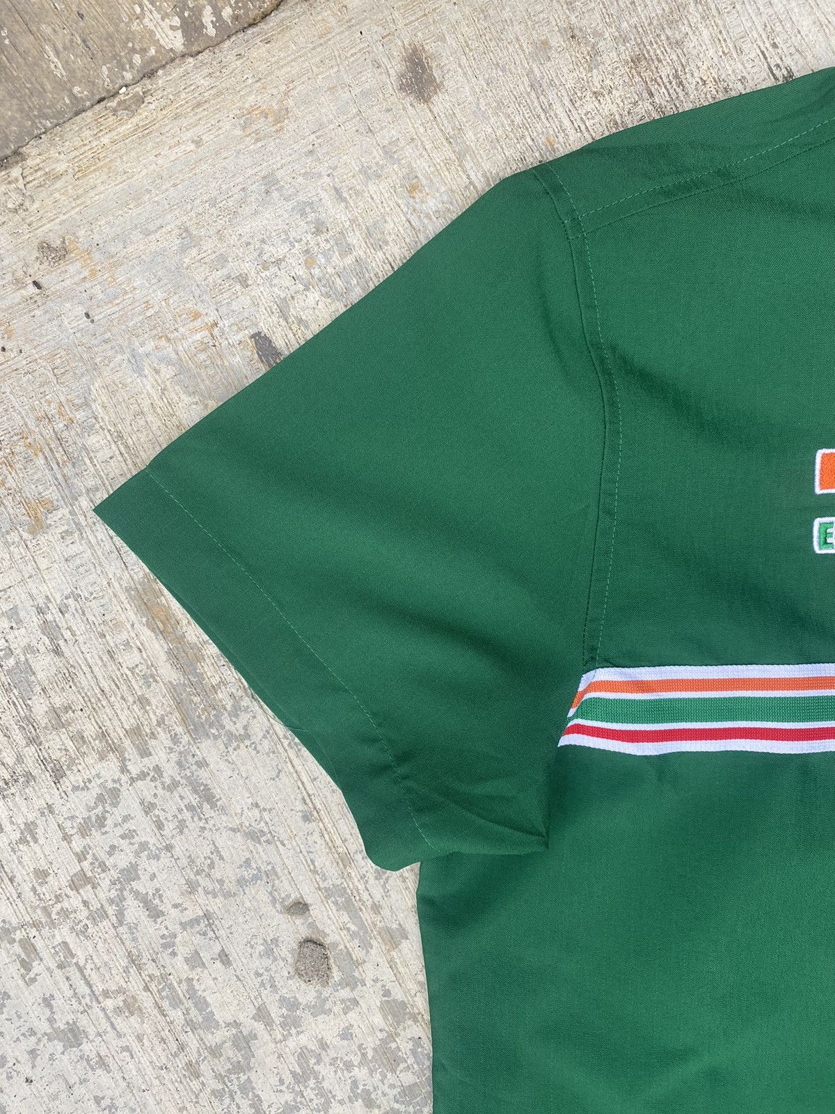 Uniform Wares × Vintage Vintage 7-Eleven Woven Spellout Workshirt Size US M / EU 48-50 / 2 - 4 Thumbnail