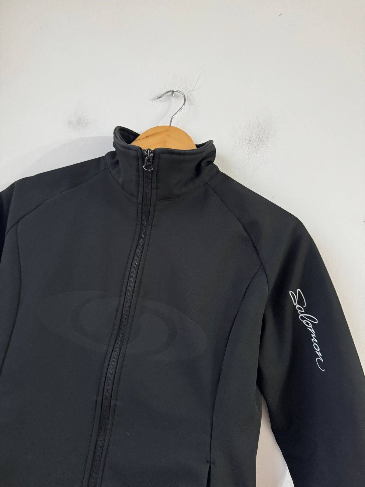 Salomon Salomon Women’s Softshell Full-Zip Jacket - Black - Size S Size S / US 4 / IT 40 - 4 Thumbnail