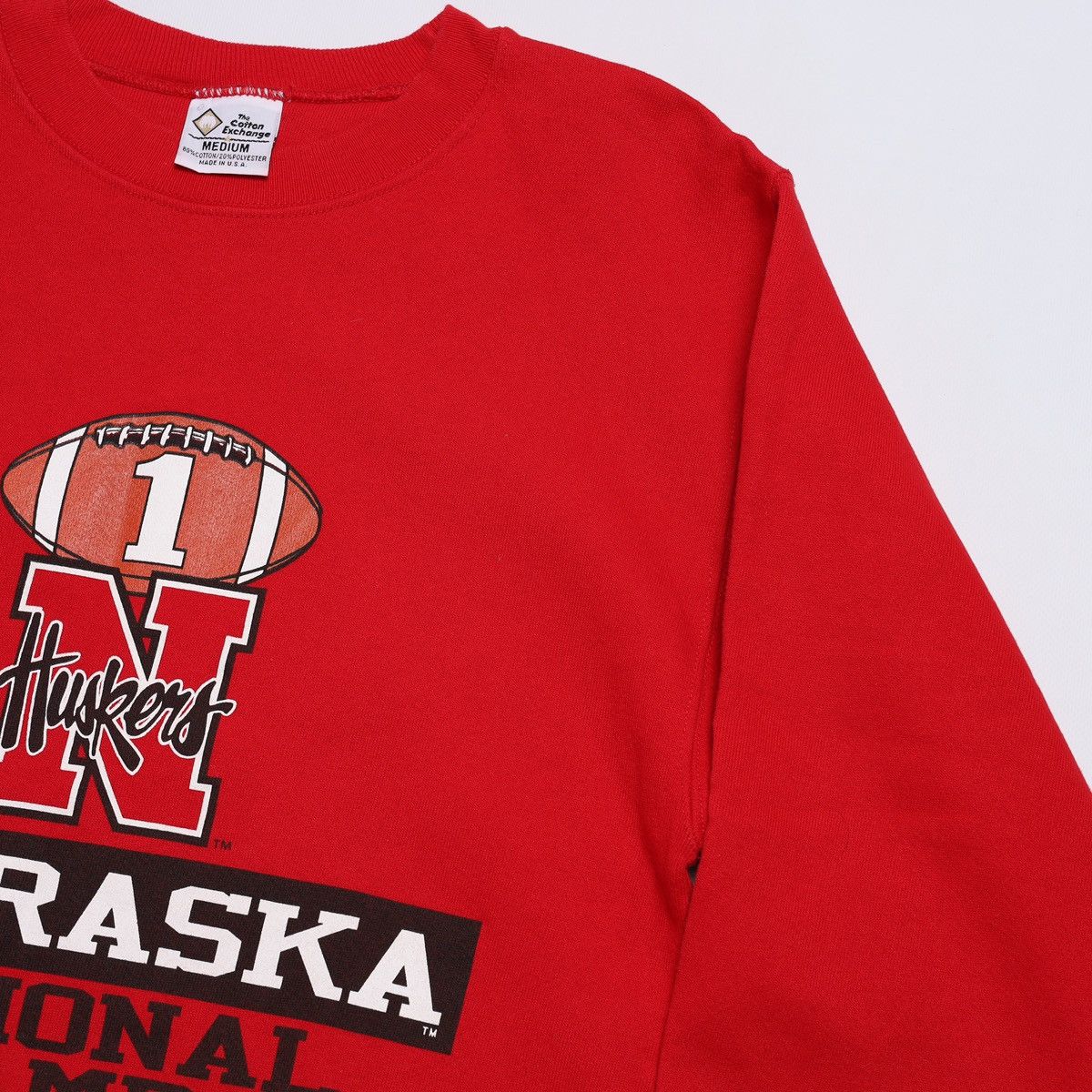 Other Vintage Huskers Nebraska 1994 Champions Sweatshirt Size US M / EU 48-50 / 2 - 2 Thumbnail