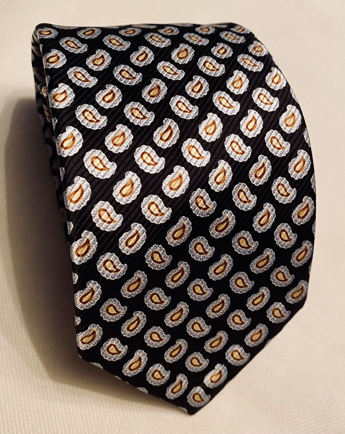 Robert Talbott Robert Talbott 🇺🇸 Carmel LE Navy seven fold tie #33 of 40 NWT Size ONE SIZE - 11 Thumbnail
